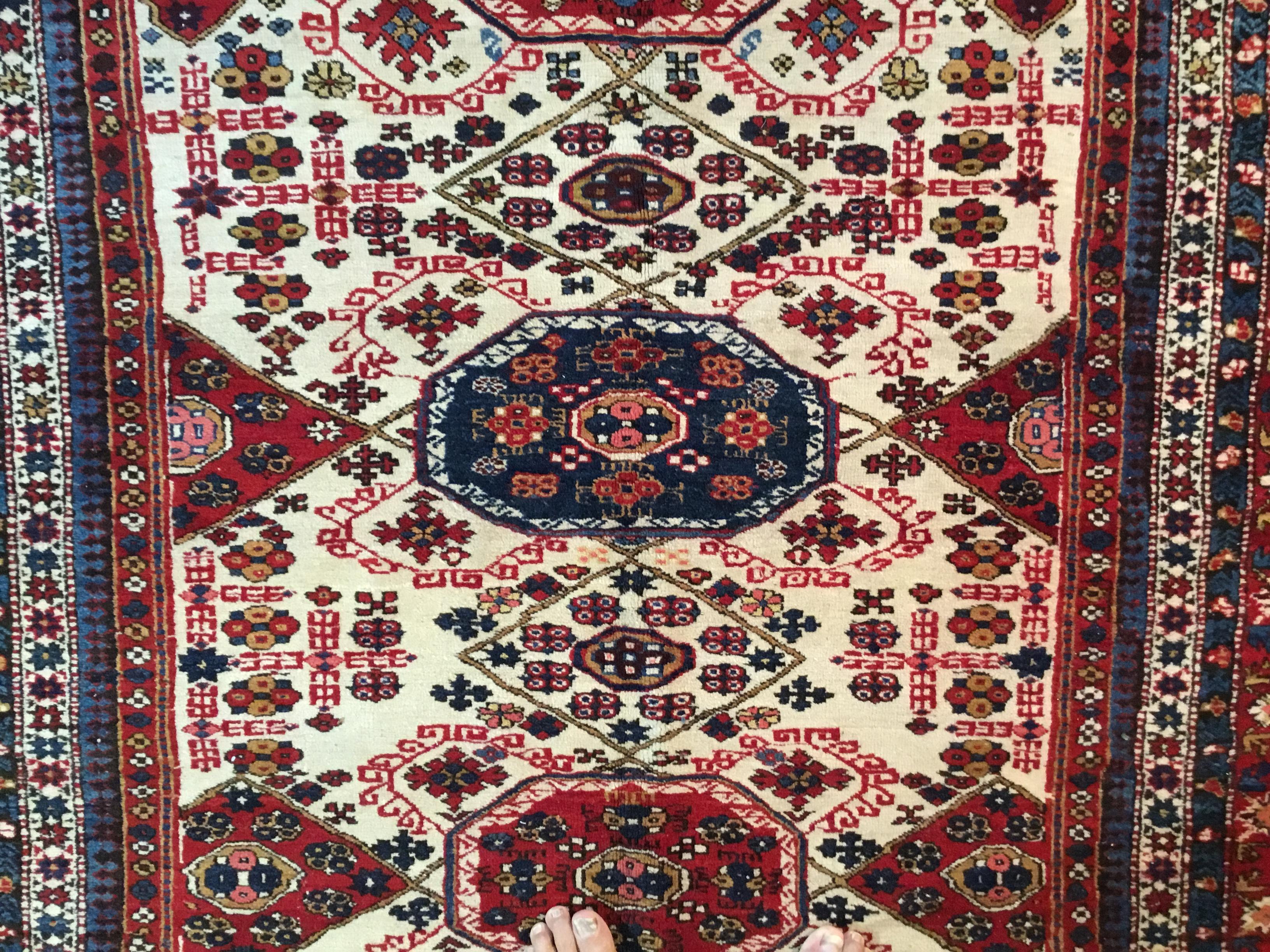 Kaukasischer Perepedil-Teppich im Vintage-Stil im Angebot 7