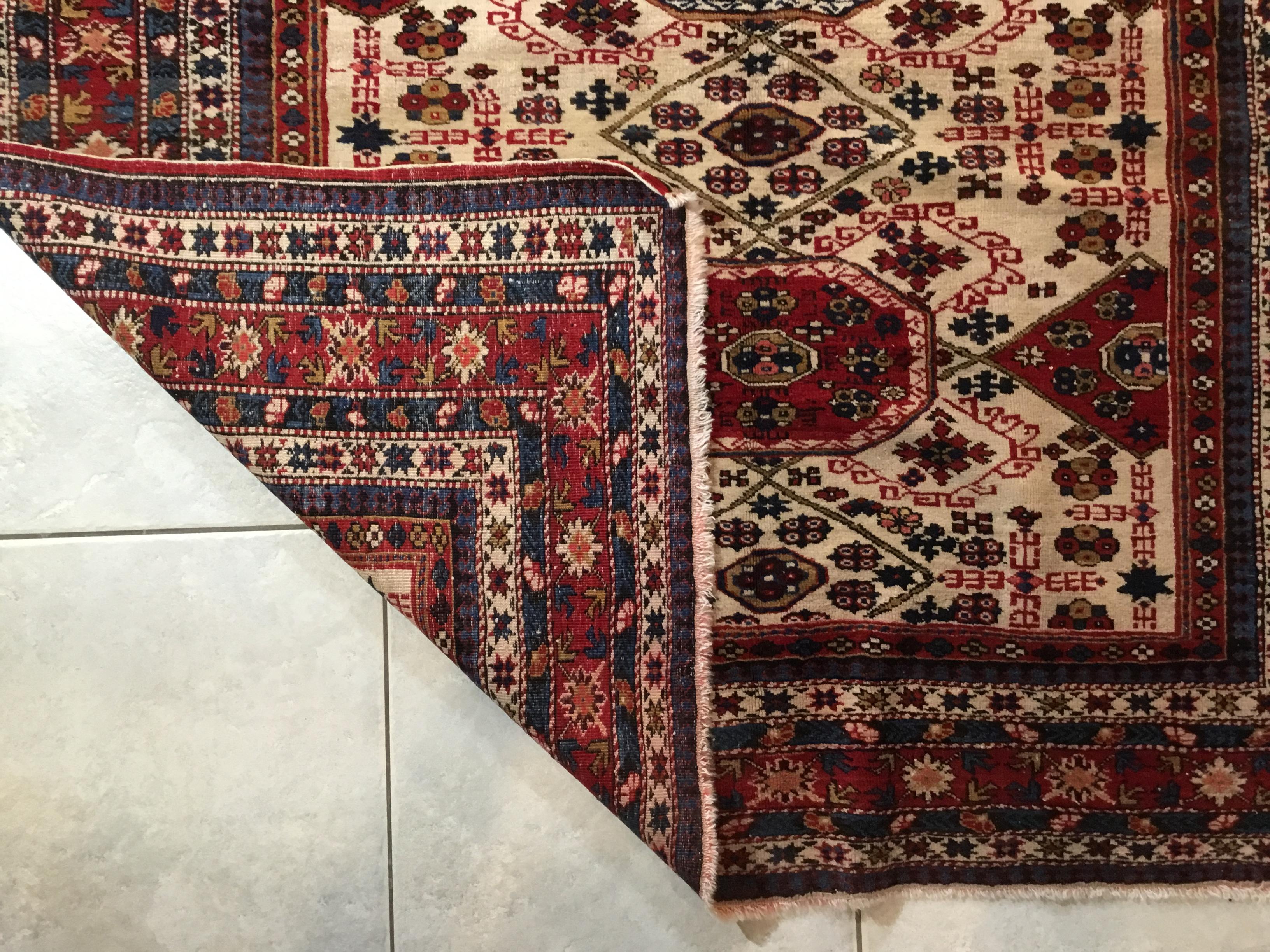 Kaukasischer Perepedil-Teppich im Vintage-Stil im Angebot 11