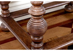 Fine Vintage Custom Jacobean Console Table