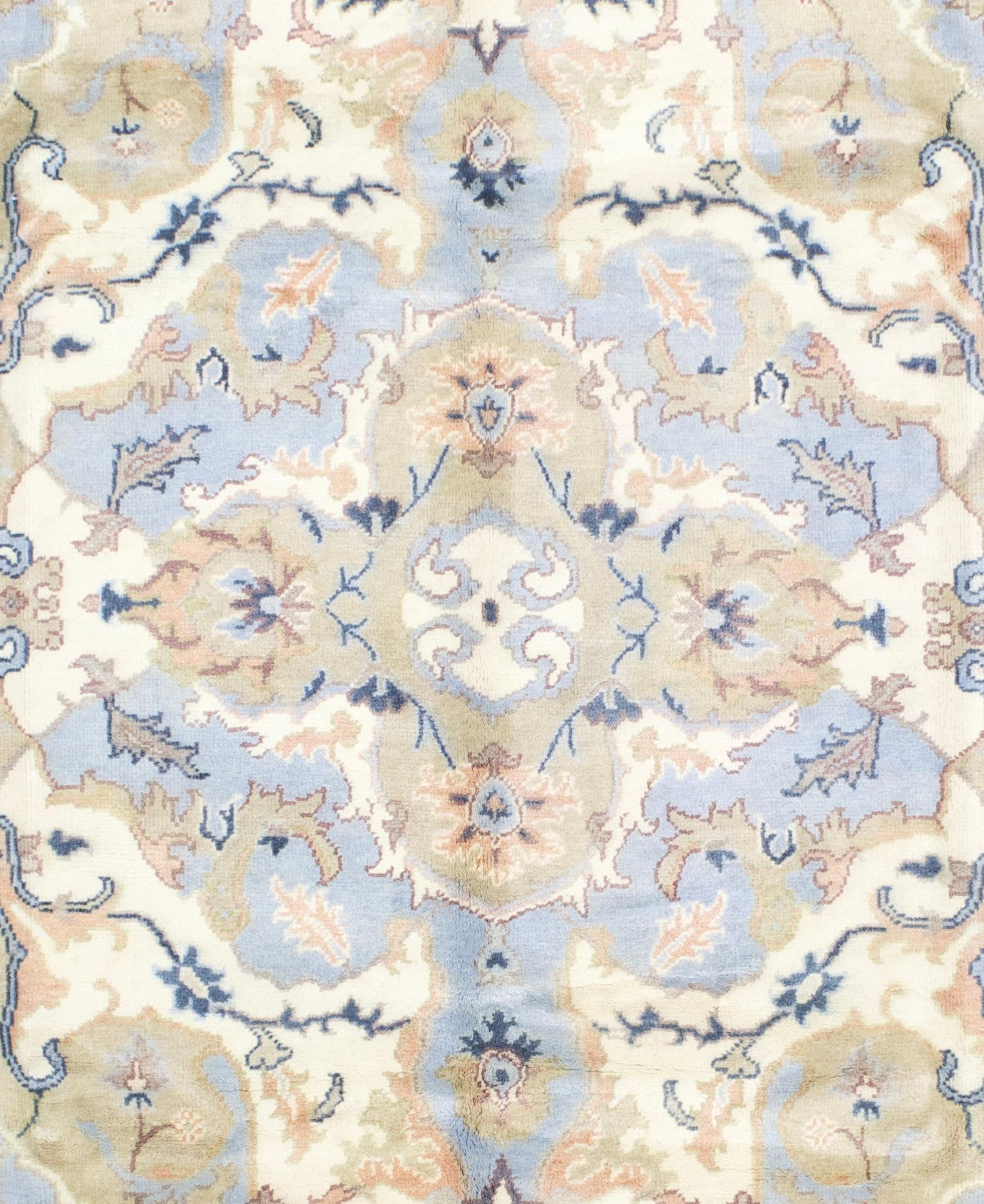 Alfombra fina Vintage Indo Kashan 9'3