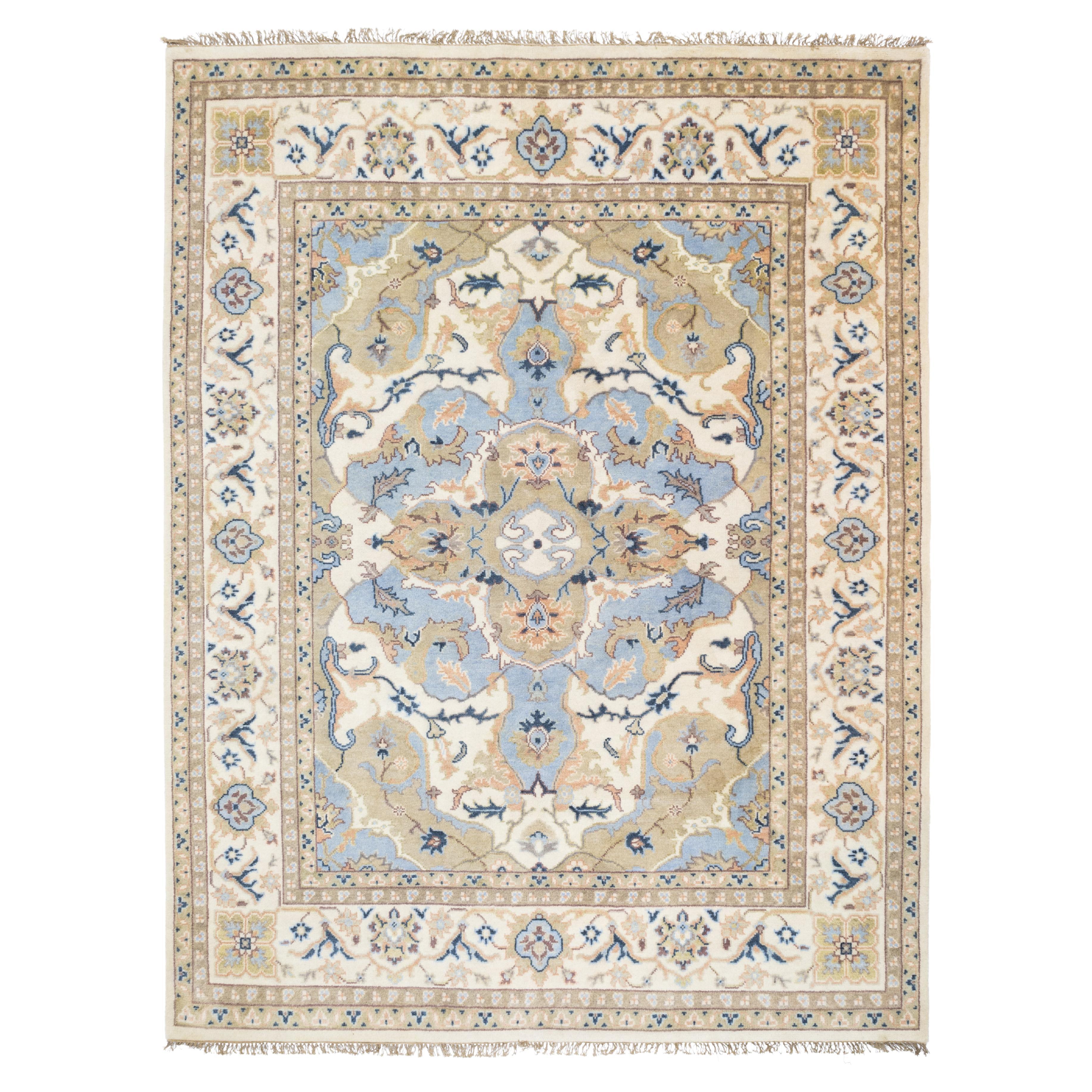 Tappeto Fine Vintage INDO- Kashan 9'3" x 12'3" in vendita