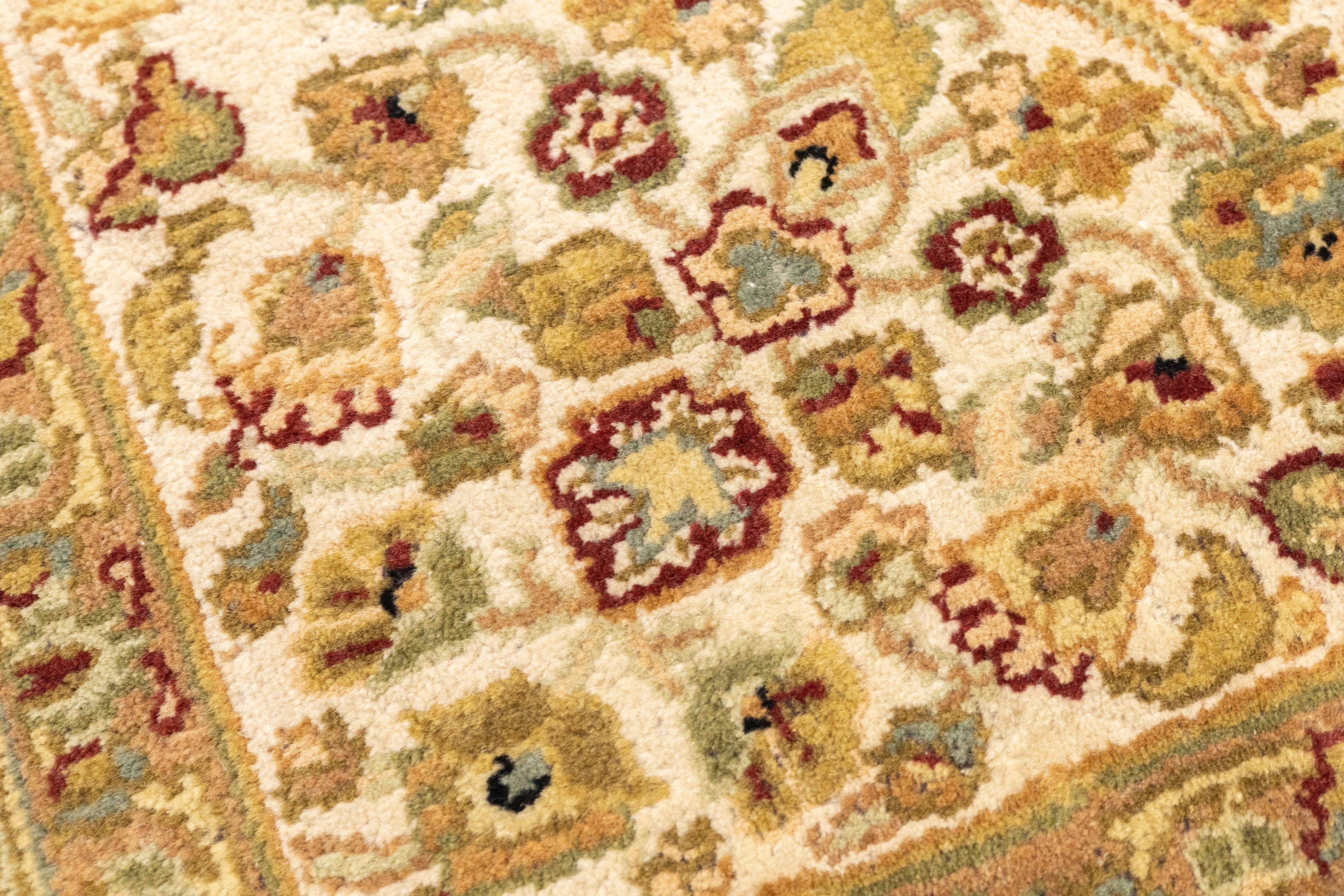 Laine Tapis Vintage Indo Tabriz 8'9'' x 11'8'' (en anglais) en vente