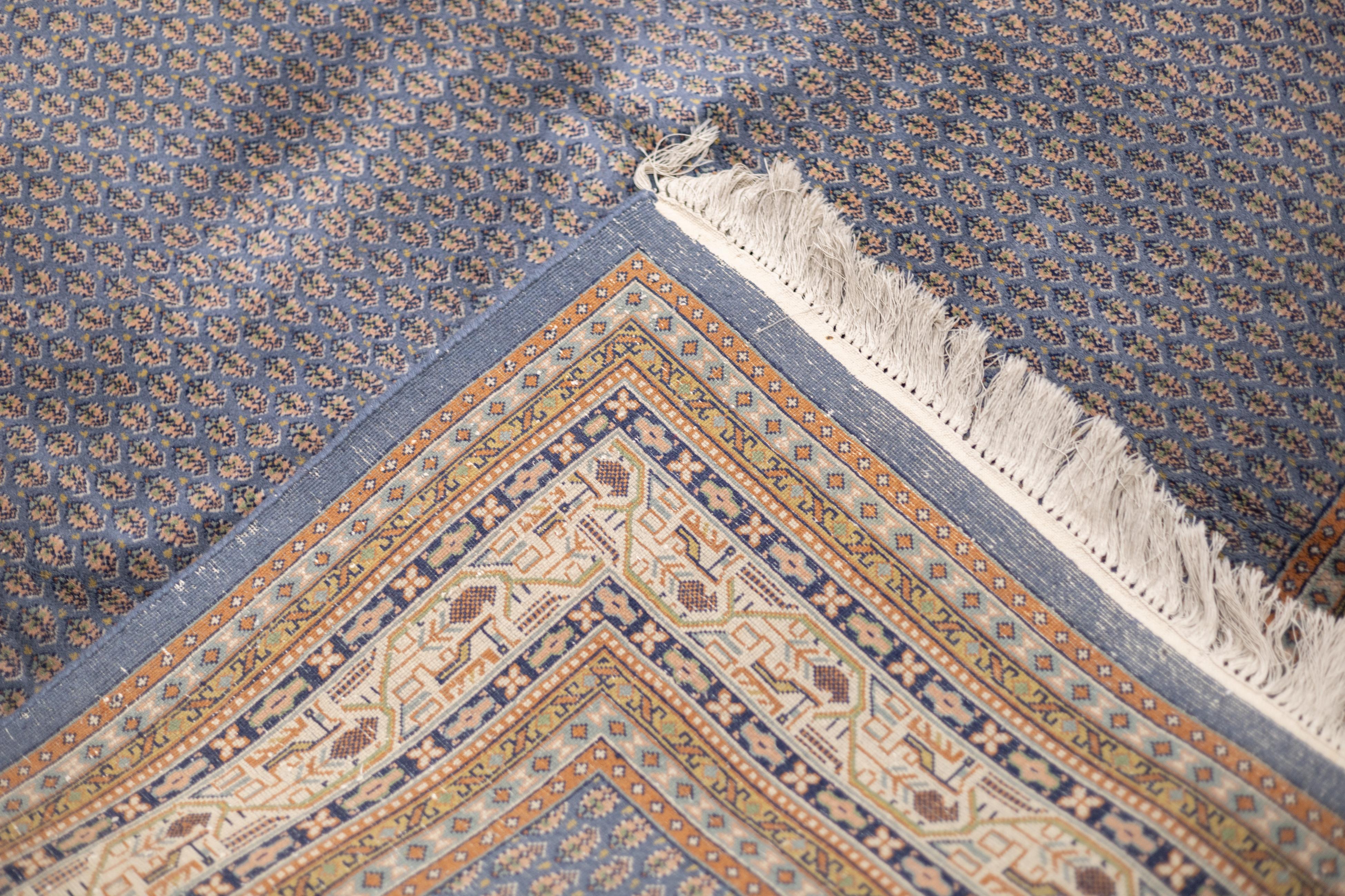 Tappeto in lana INDO- Tabriz vintage 6'6