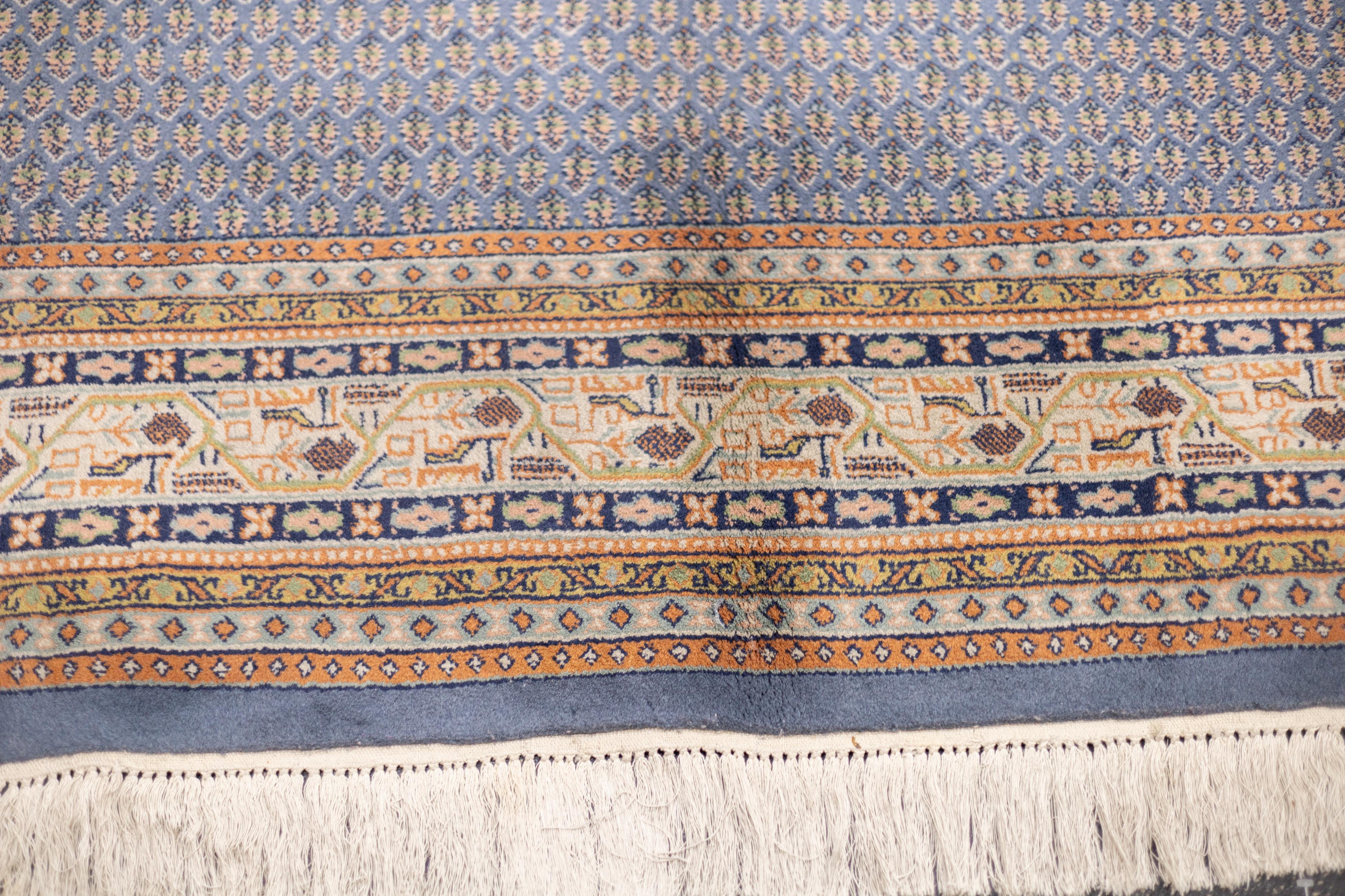Tappeto in lana INDO- Tabriz vintage 6'6