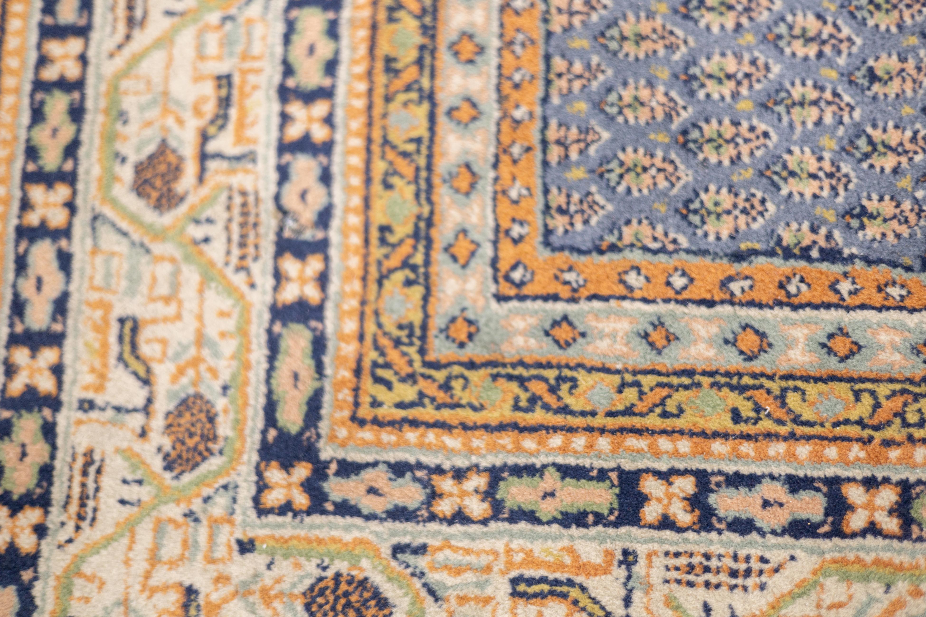 Lana Tappeto in lana INDO- Tabriz vintage 6'6