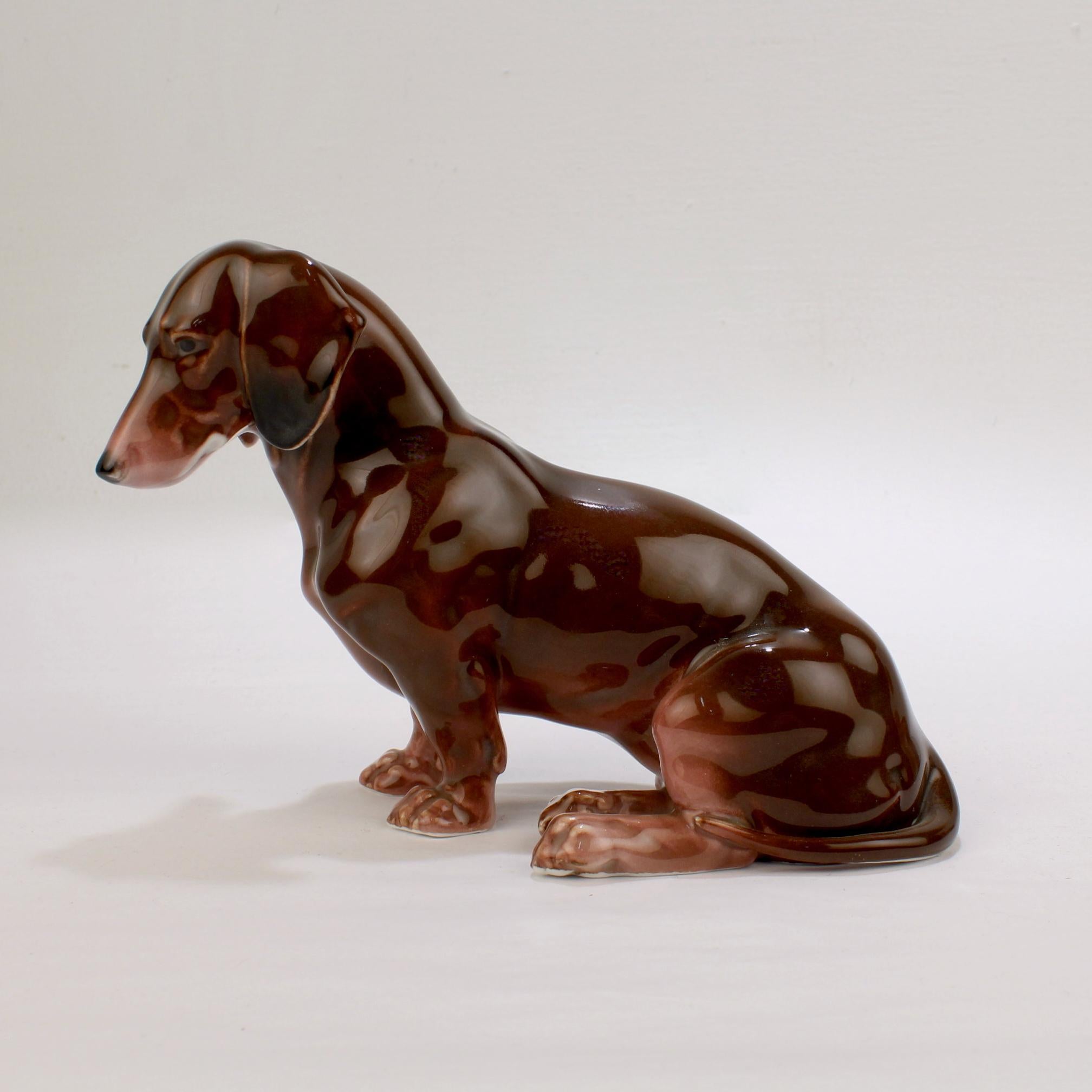 vintage dachshund figurines