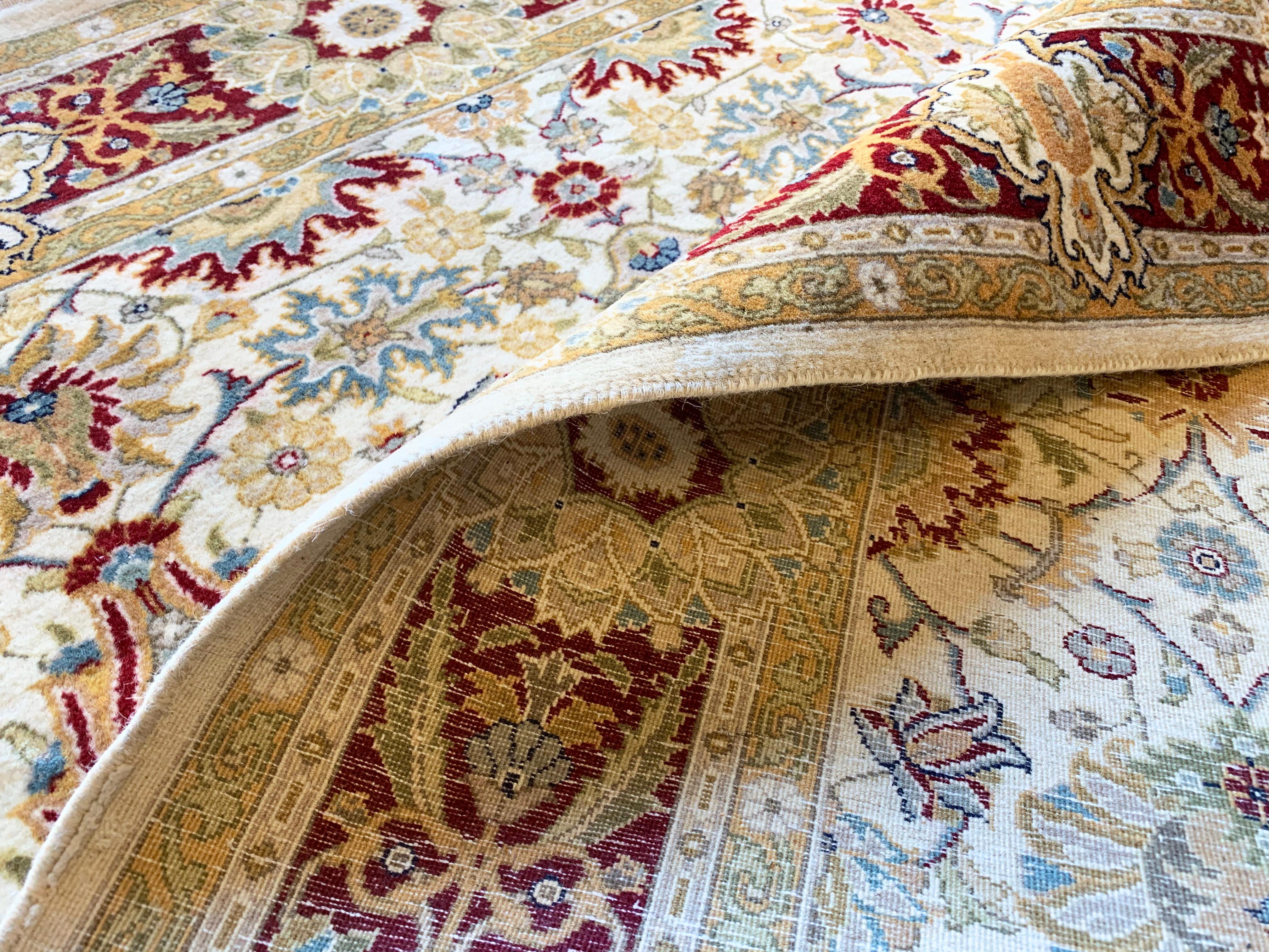 Kashan d'epoca, circa 1980 In condizioni ottime in vendita a Laguna Hills, CA