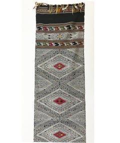 Fine Vintage Laotian Silk Chok Weaving Interior Design Textiles