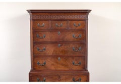 Fine Vintage Mahogany Chest-OnChest