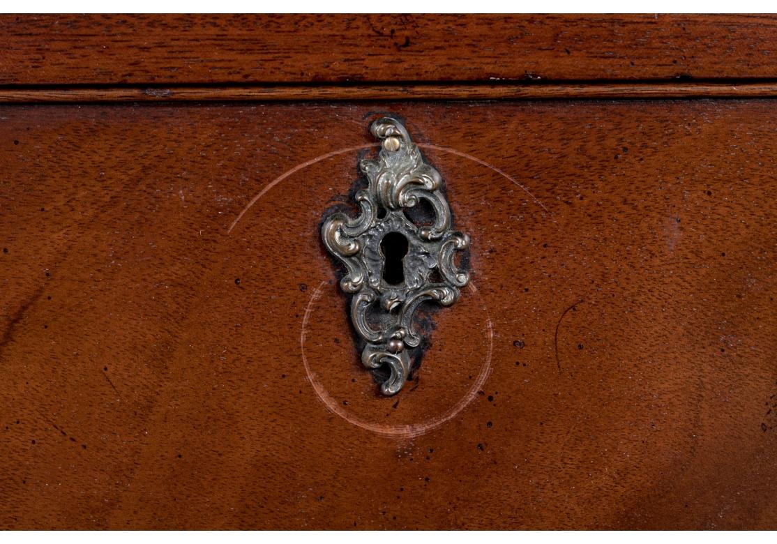 Fine Vintage Mahogany Chest-OnChest For Sale 1