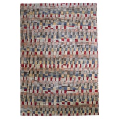 Fine Vintage Modern Style Design Wool Rug 11’10” x 17’6”