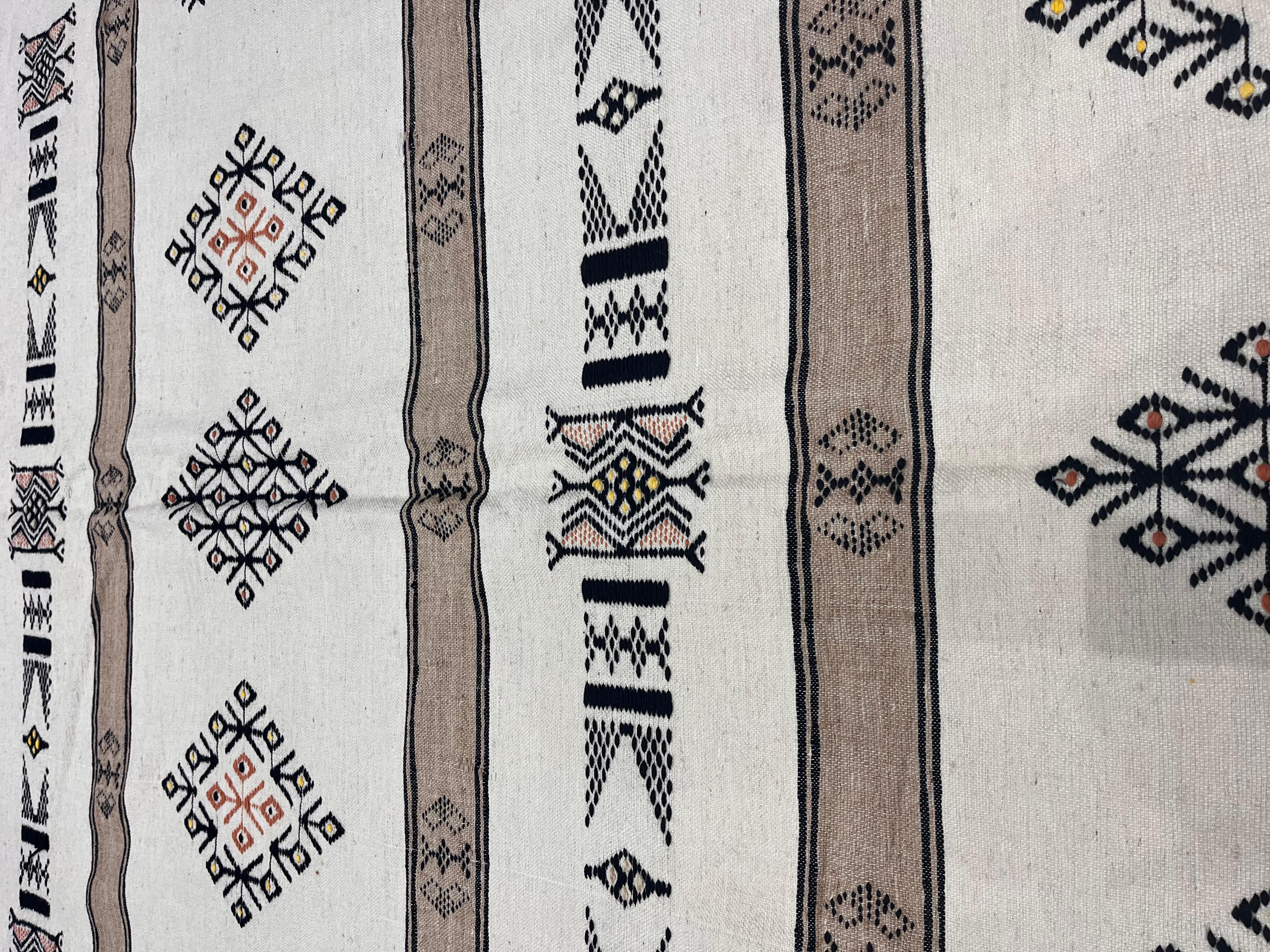 20ième siècle Tapis marocain Vintage 5'10