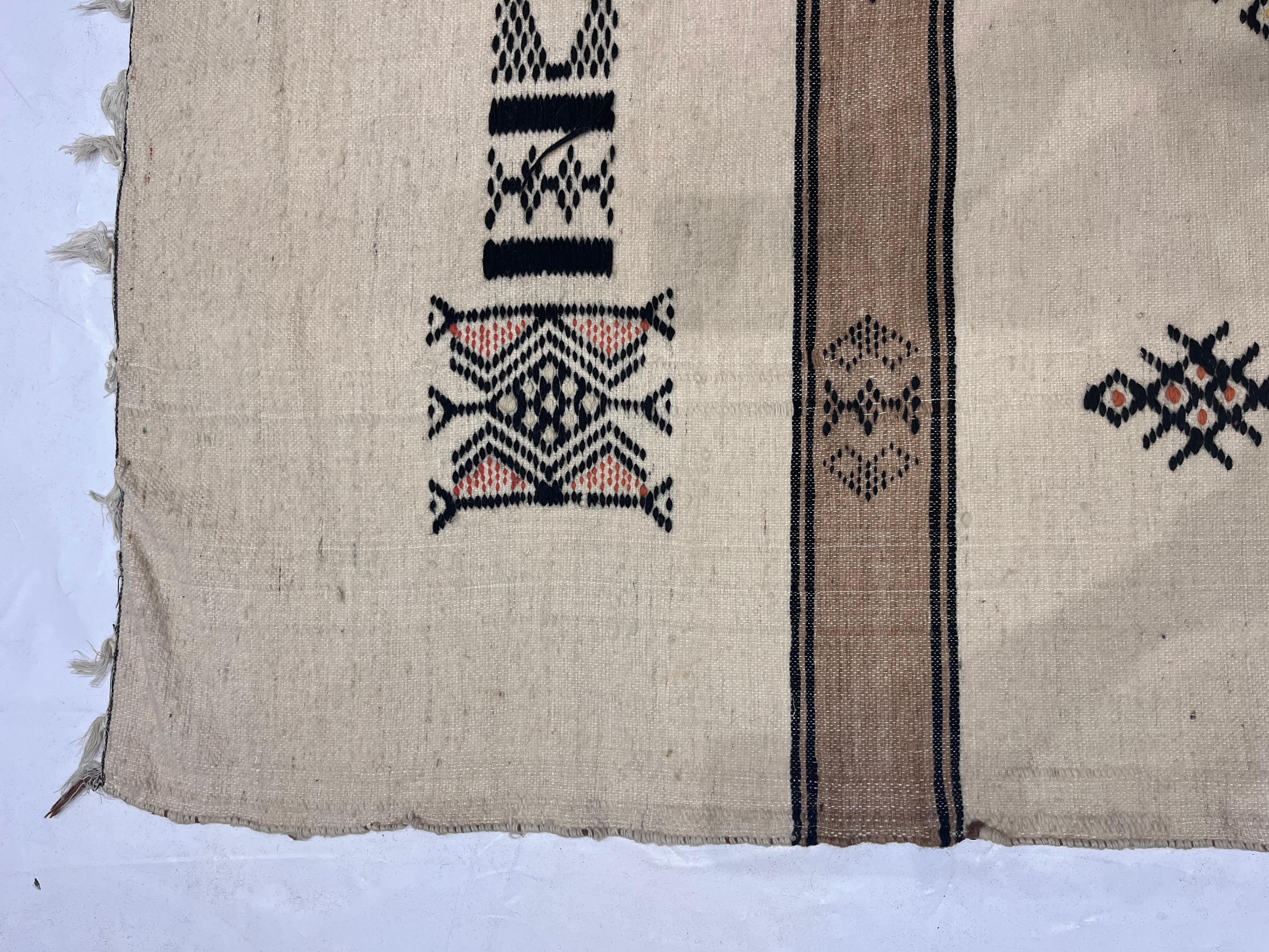 Tapis marocain Vintage 5'10