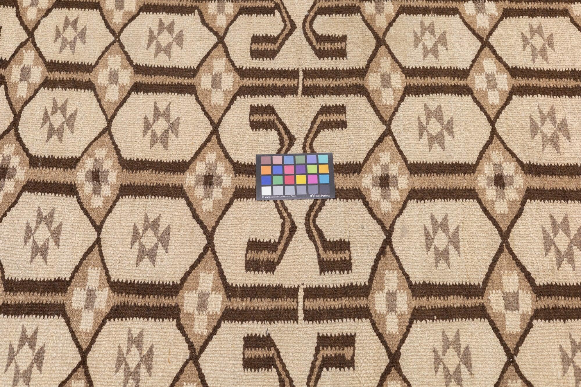 Marokkanischer Vintage-Läufer im Vintage-Stil 3'5'' x 10'3'' (Wolle) im Angebot