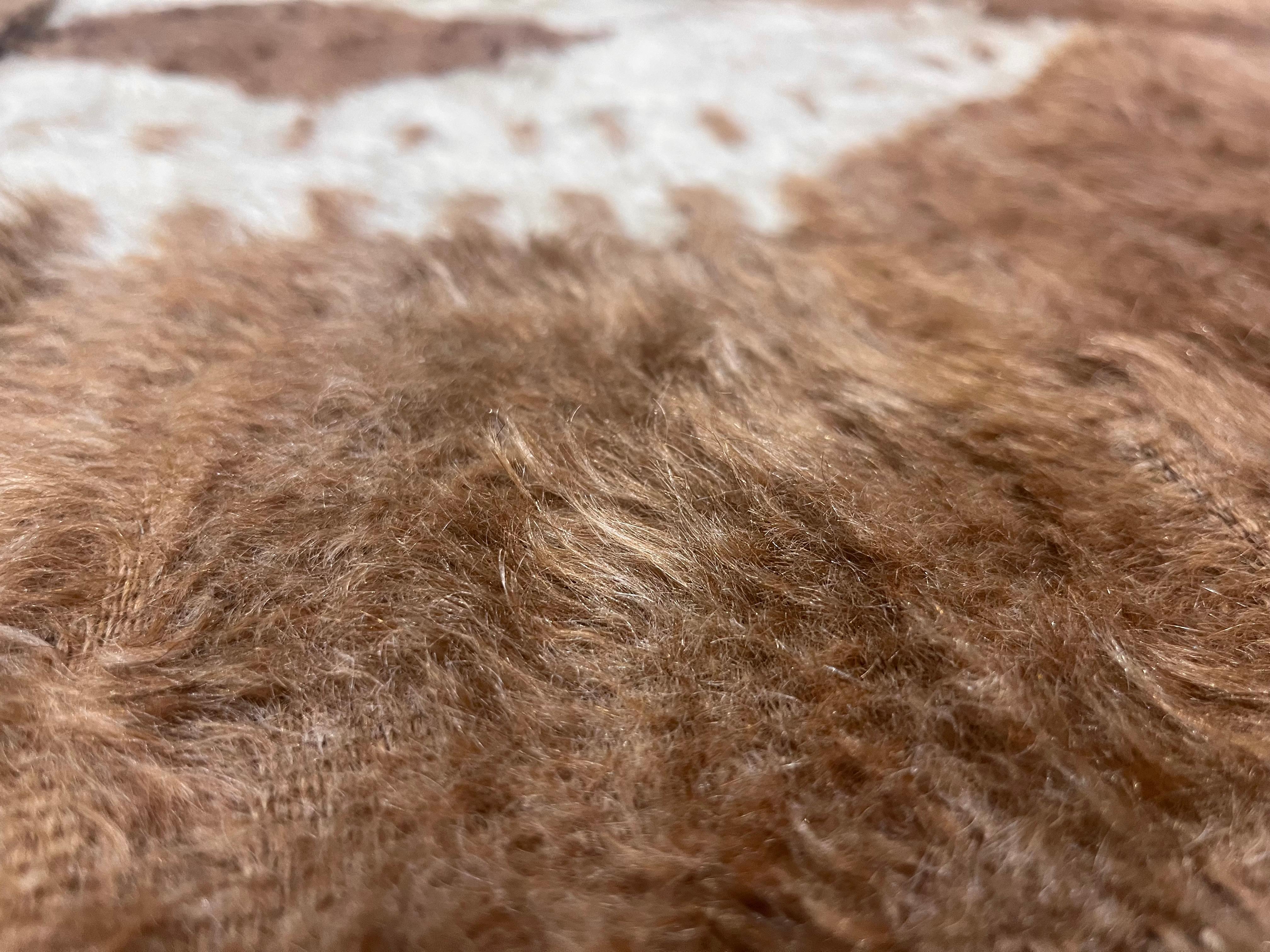 Alfombra Vintage de Lana Marroquí 5'2