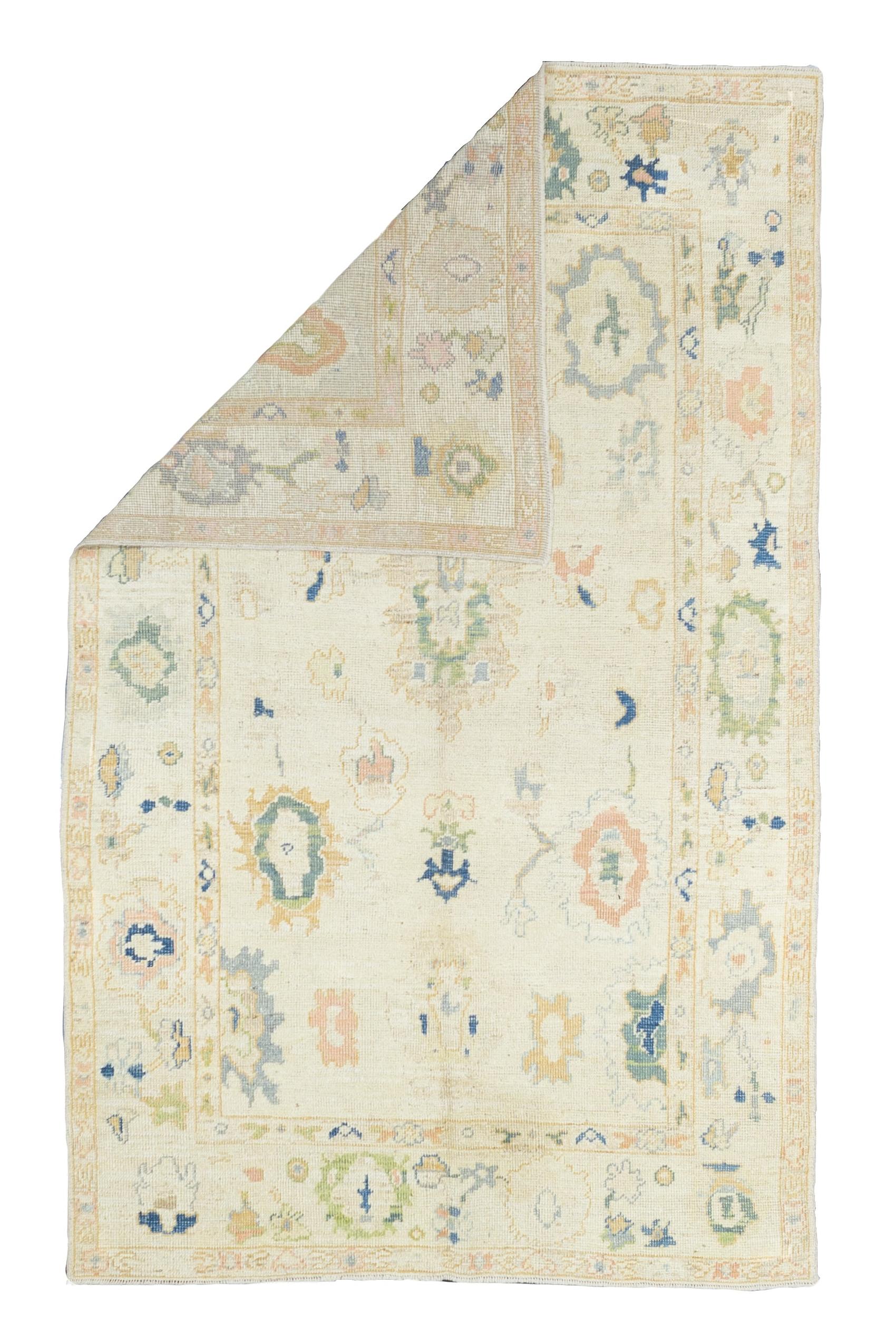Tapis de laine marocain Vintage 6'1