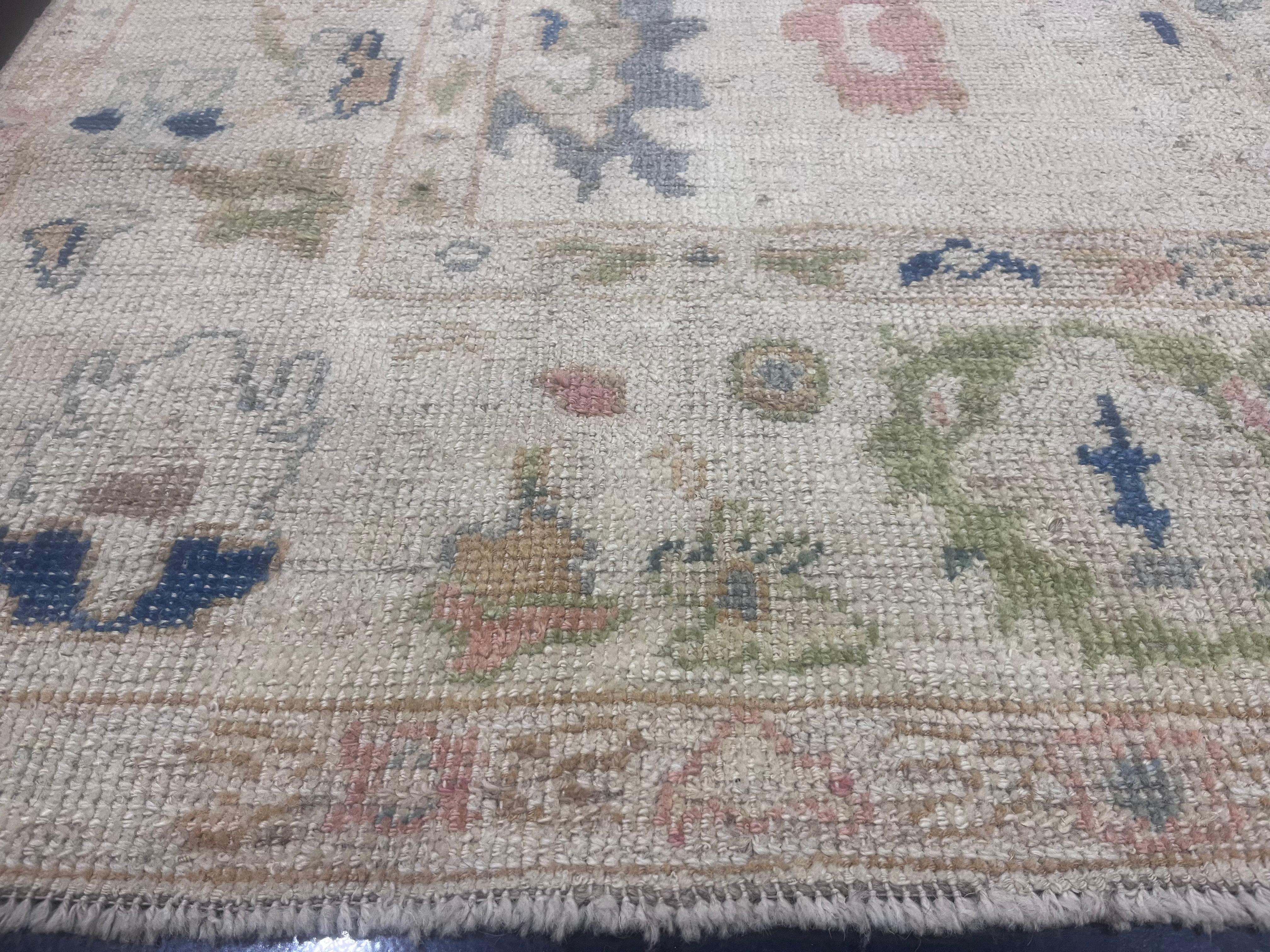 Tapis de laine marocain Vintage 6'1