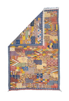 Fine Vintage Moroccan Wool Rug 6’6” x 10’0"