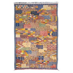 Alfombra Vintage de Lana Marroquí 6'6" x 10'0" (6'6" x 10'0")