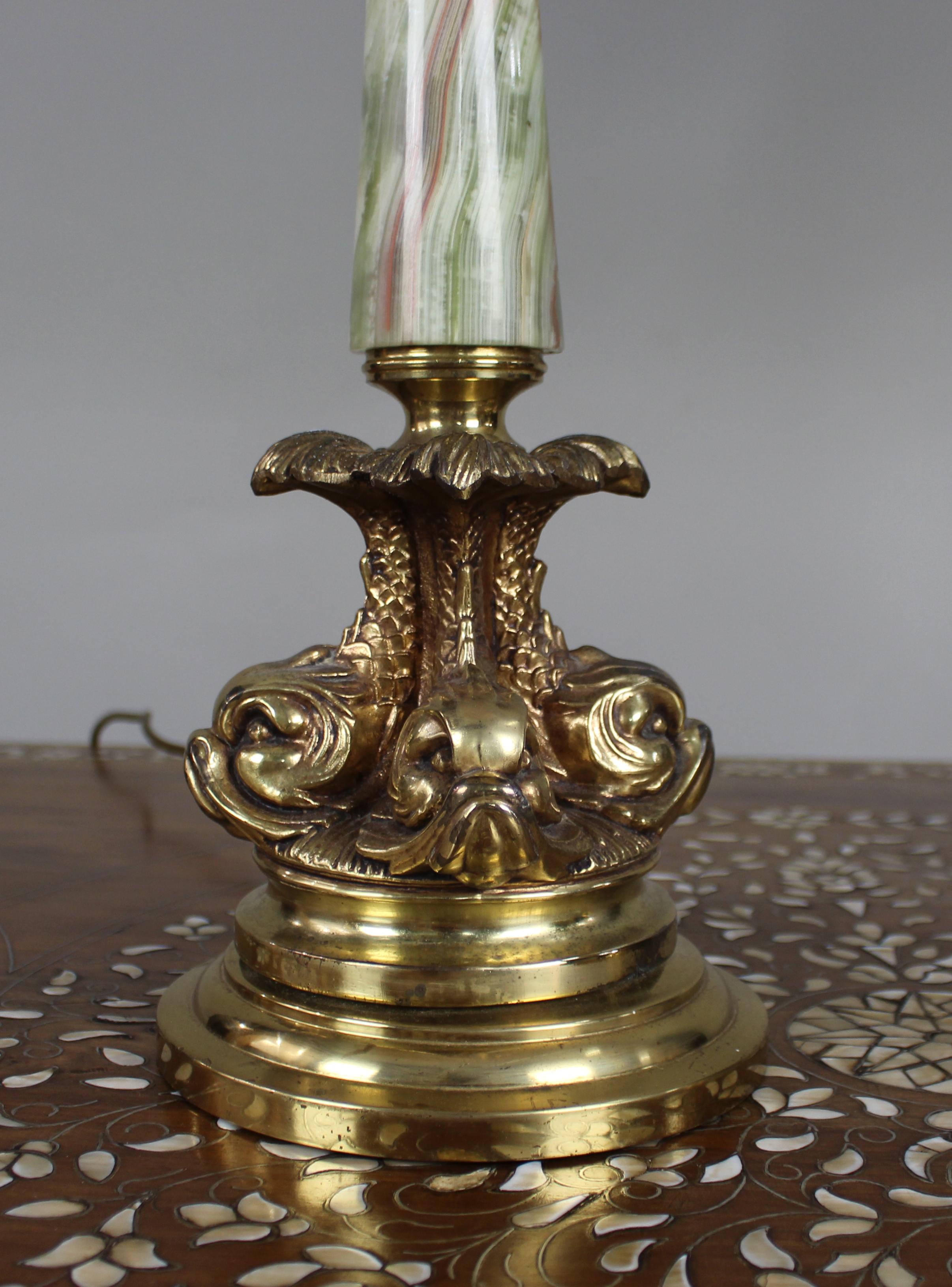 Raffinata coppia di lampade da tavolo in stile impero francese Vintage By in vendita 1