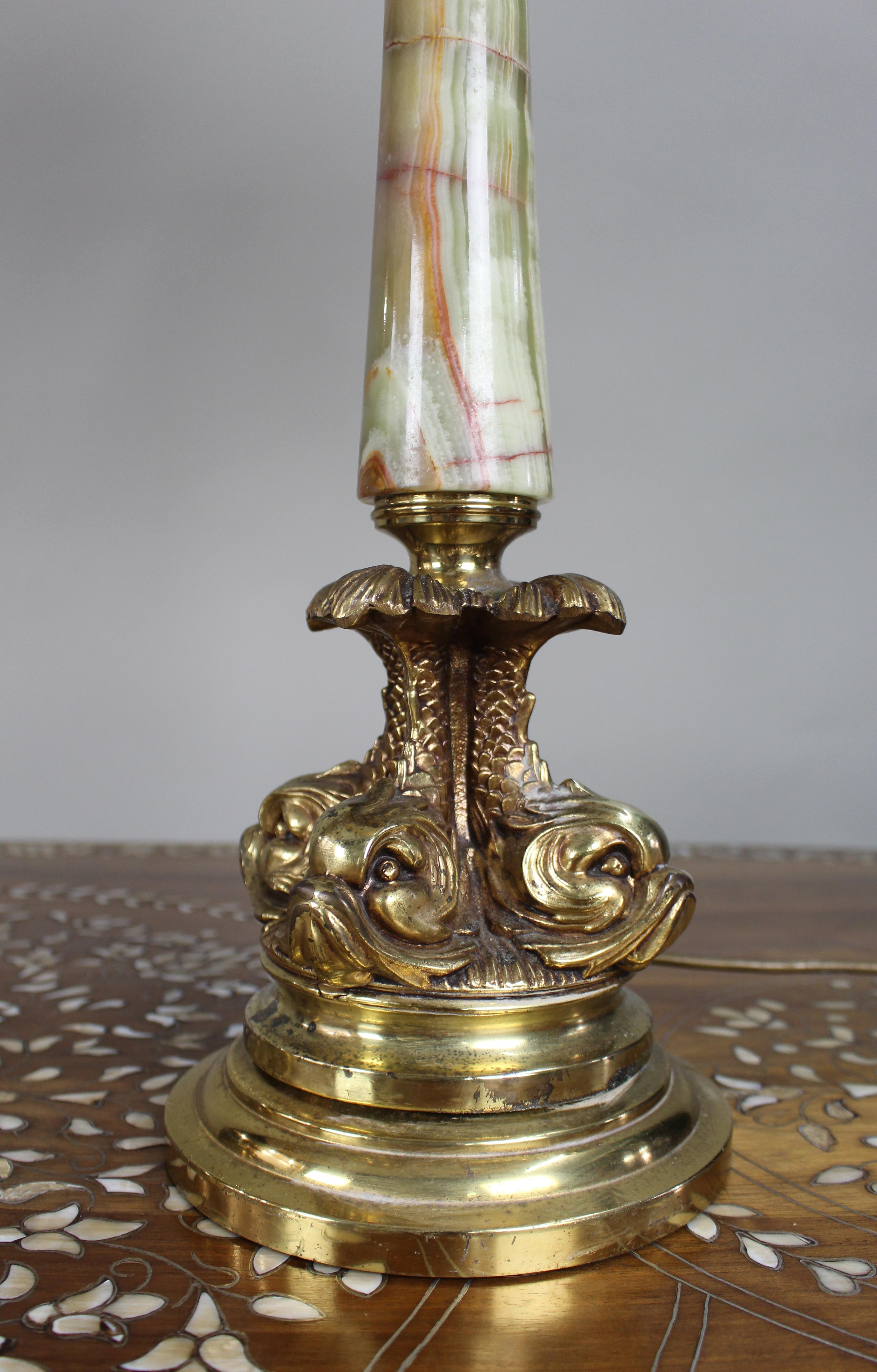 Raffinata coppia di lampade da tavolo in stile impero francese Vintage By in vendita 2