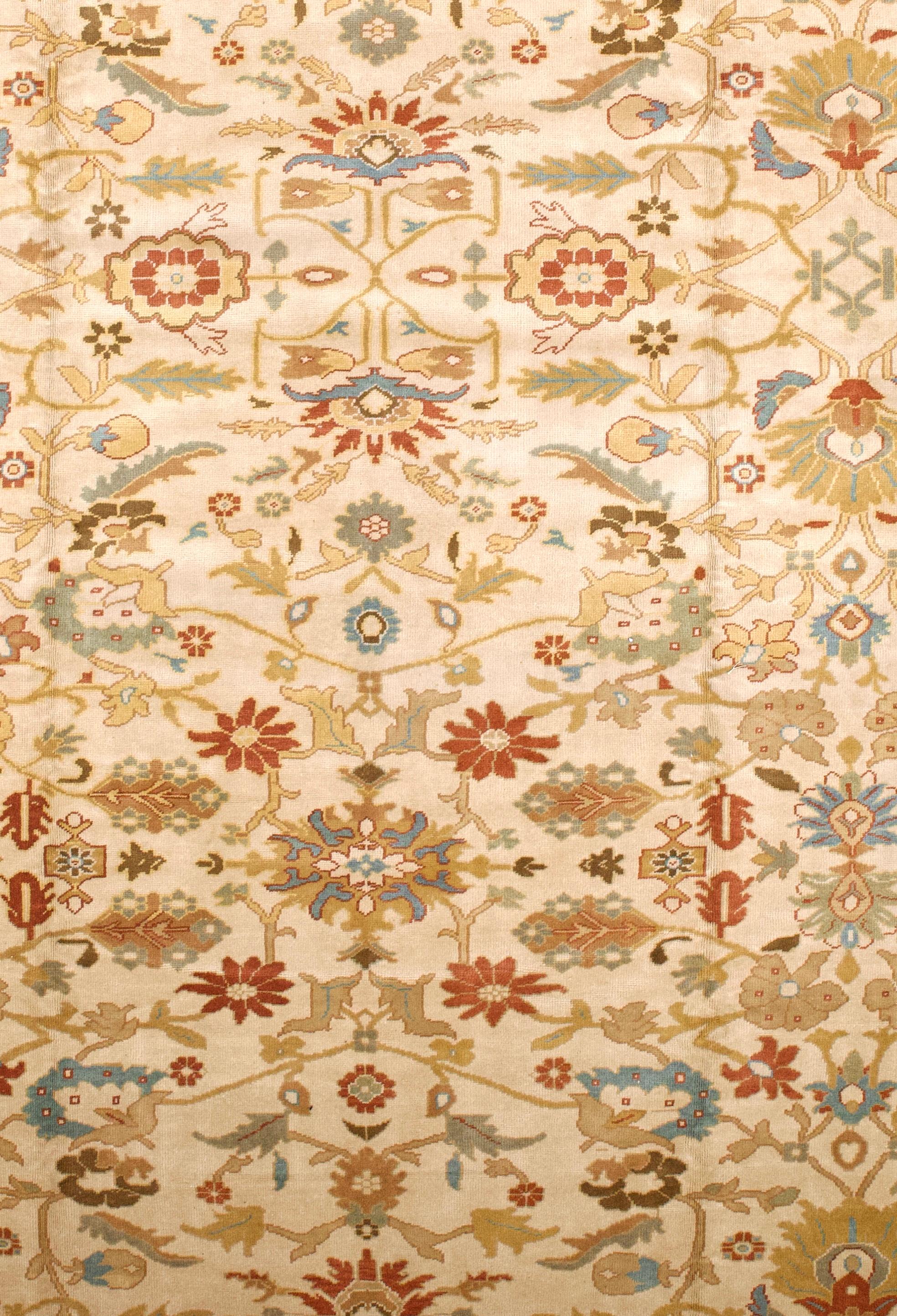 Feine Vintage Persisch Mahal Teppich 12'7 x 19'0