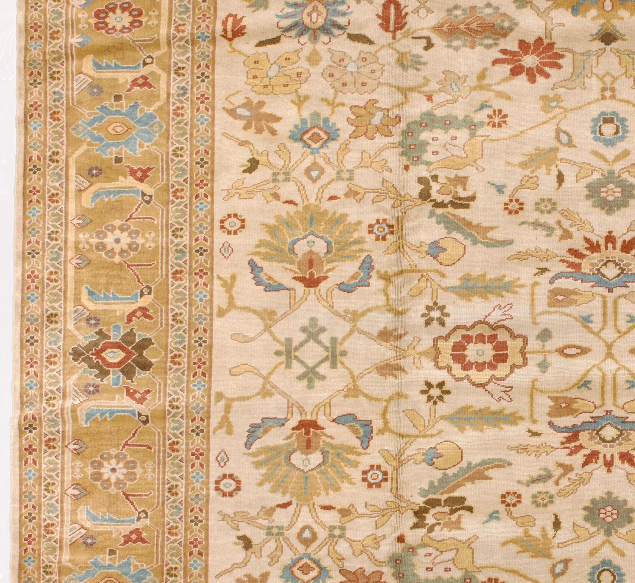 Feine Vintage Persisch Mahal Teppich 12'7 x 19'0