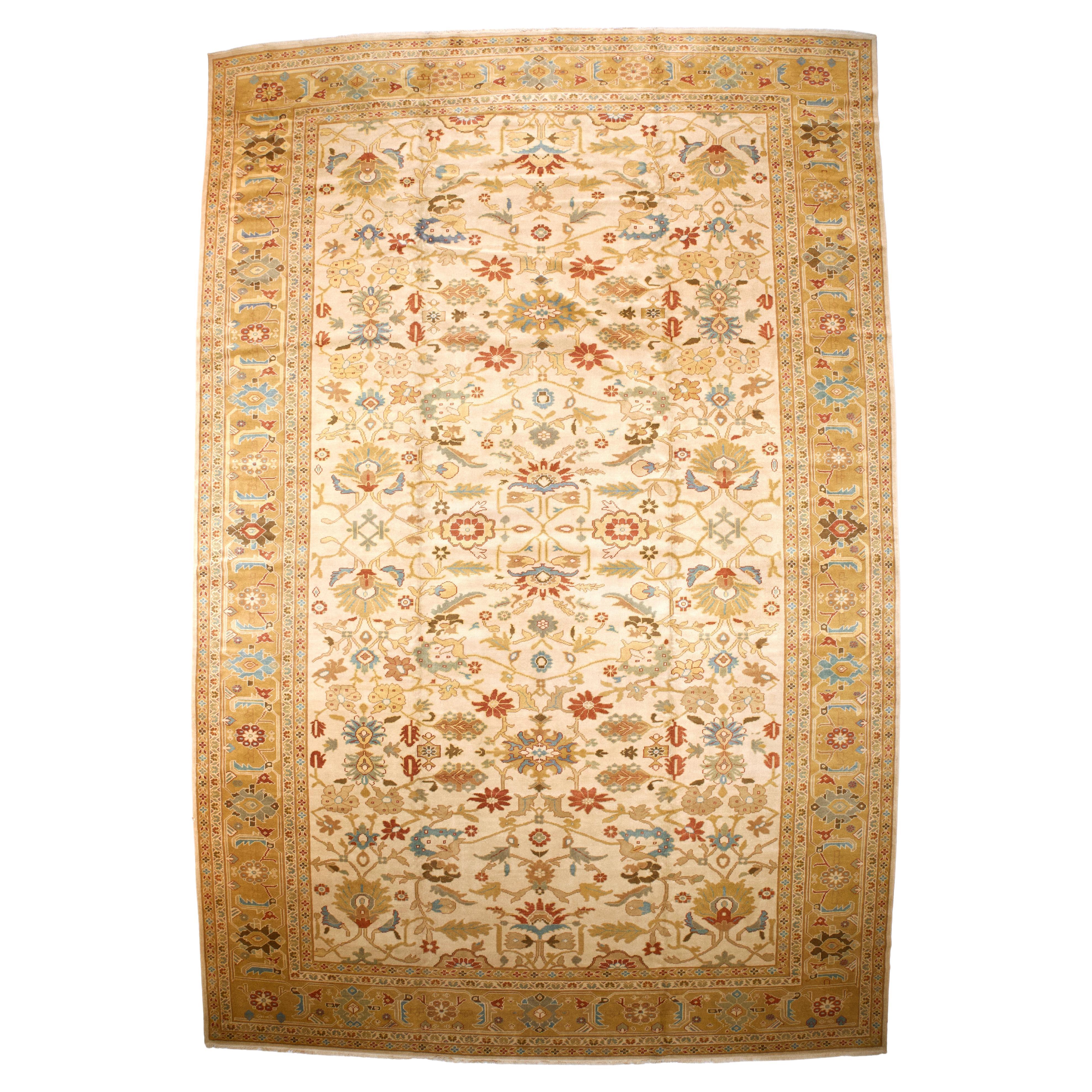 Tappeto persiano d'epoca Mahal 12'7" x 19'0"