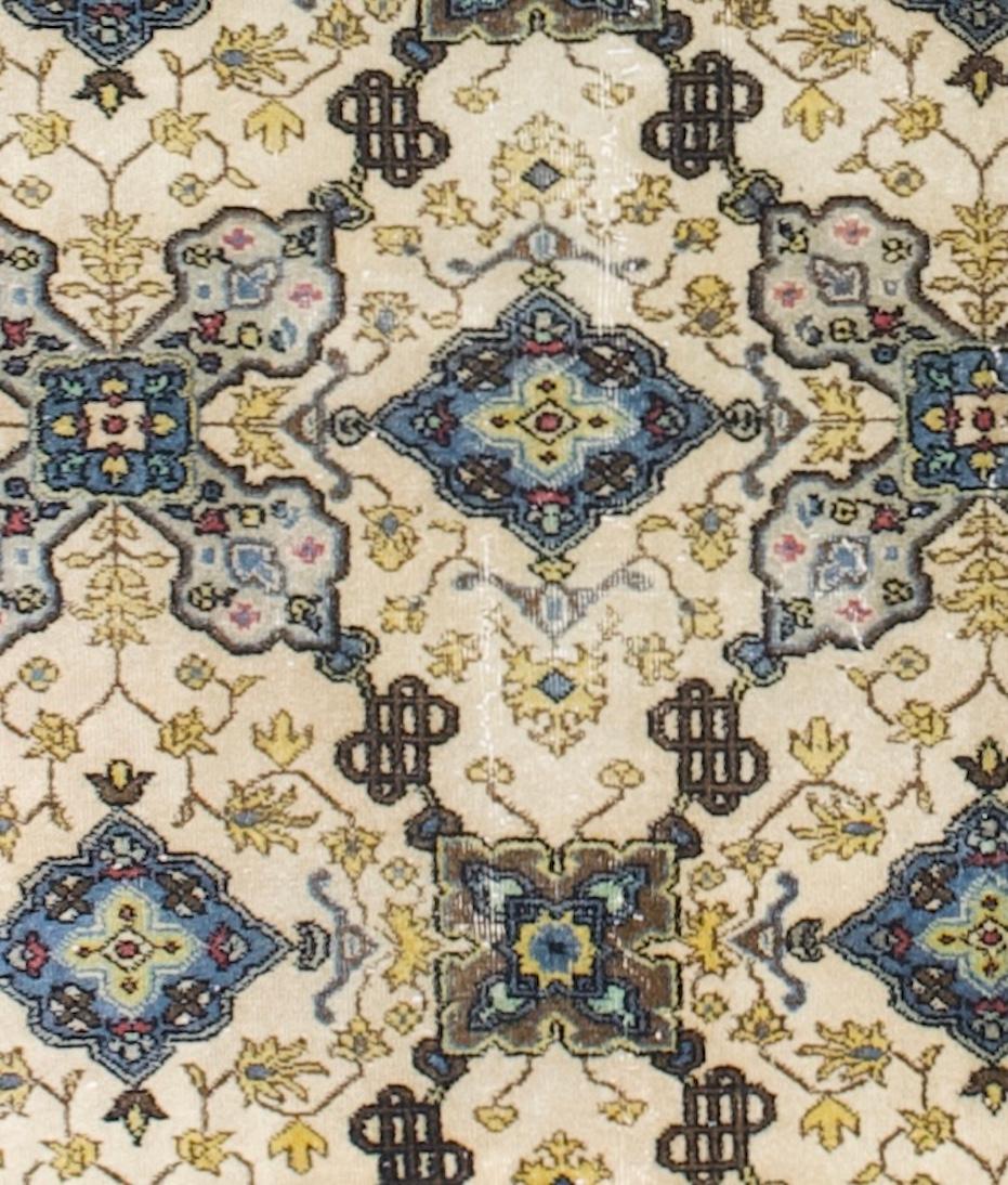 Feine Vintage Persisch Tabriz Teppich 6'6