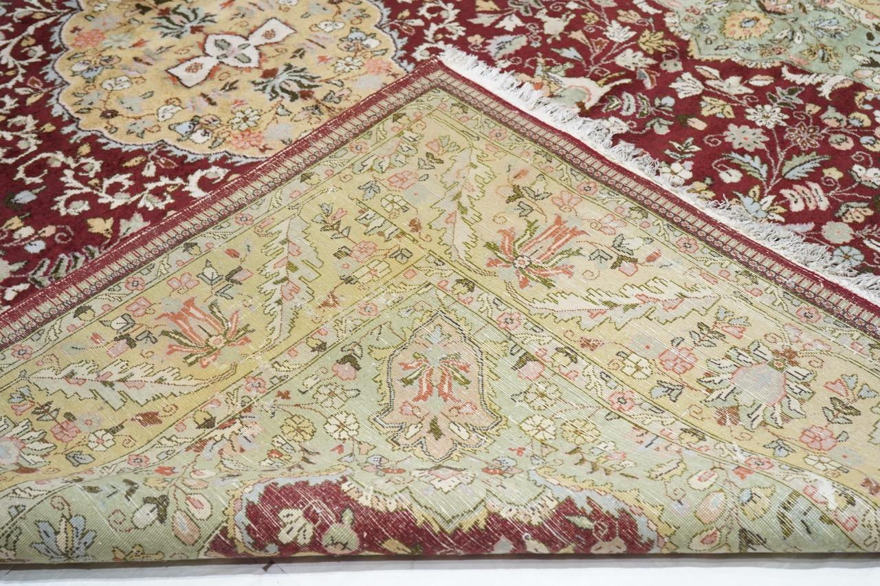Tappeto Tabriz persiano vintage 9'9