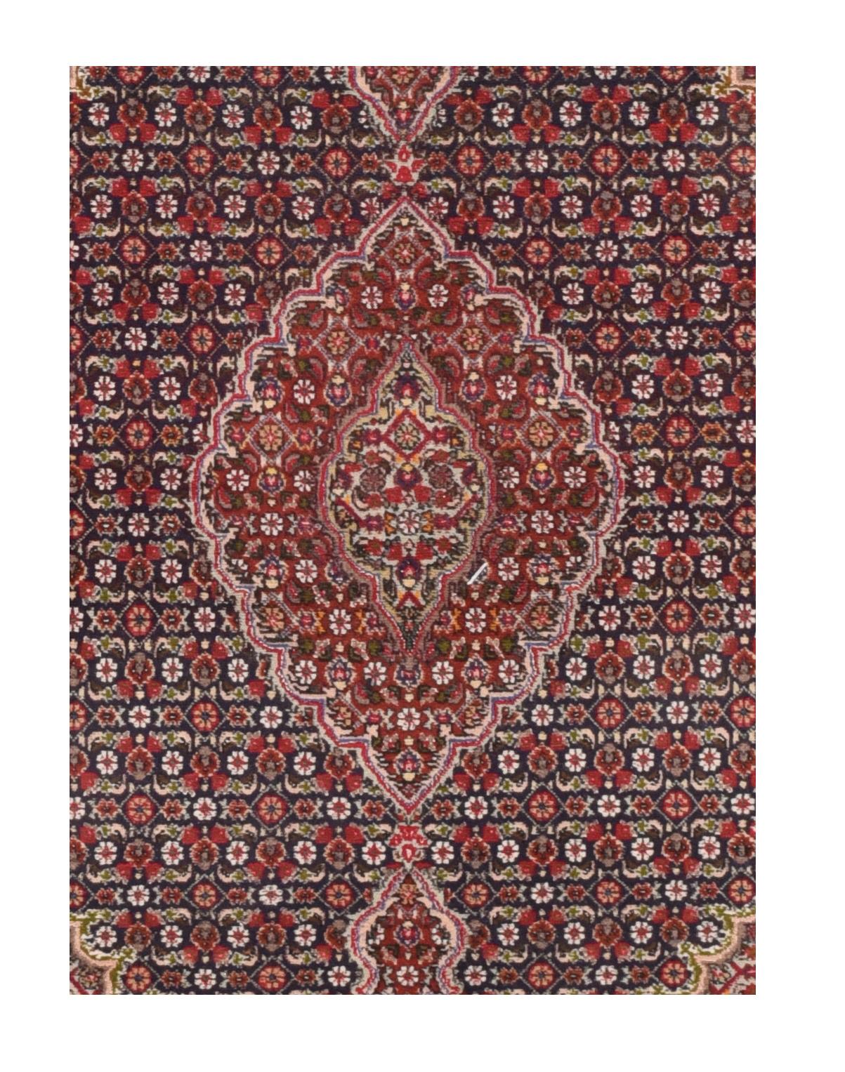Fine vintage Tabriz Persian rug, wool and silk, hand knotted, circa 1970, red, rose, blue
 

A Tabriz rug/carpet is a type in the general category of Persian carpets from the city of Tabriz, the capital city of East Azarbaijan Province in north