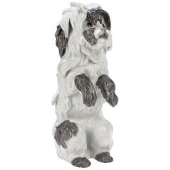 Fine Vintage Samson Porcelain Bolognese or Bichon Dog Figurine