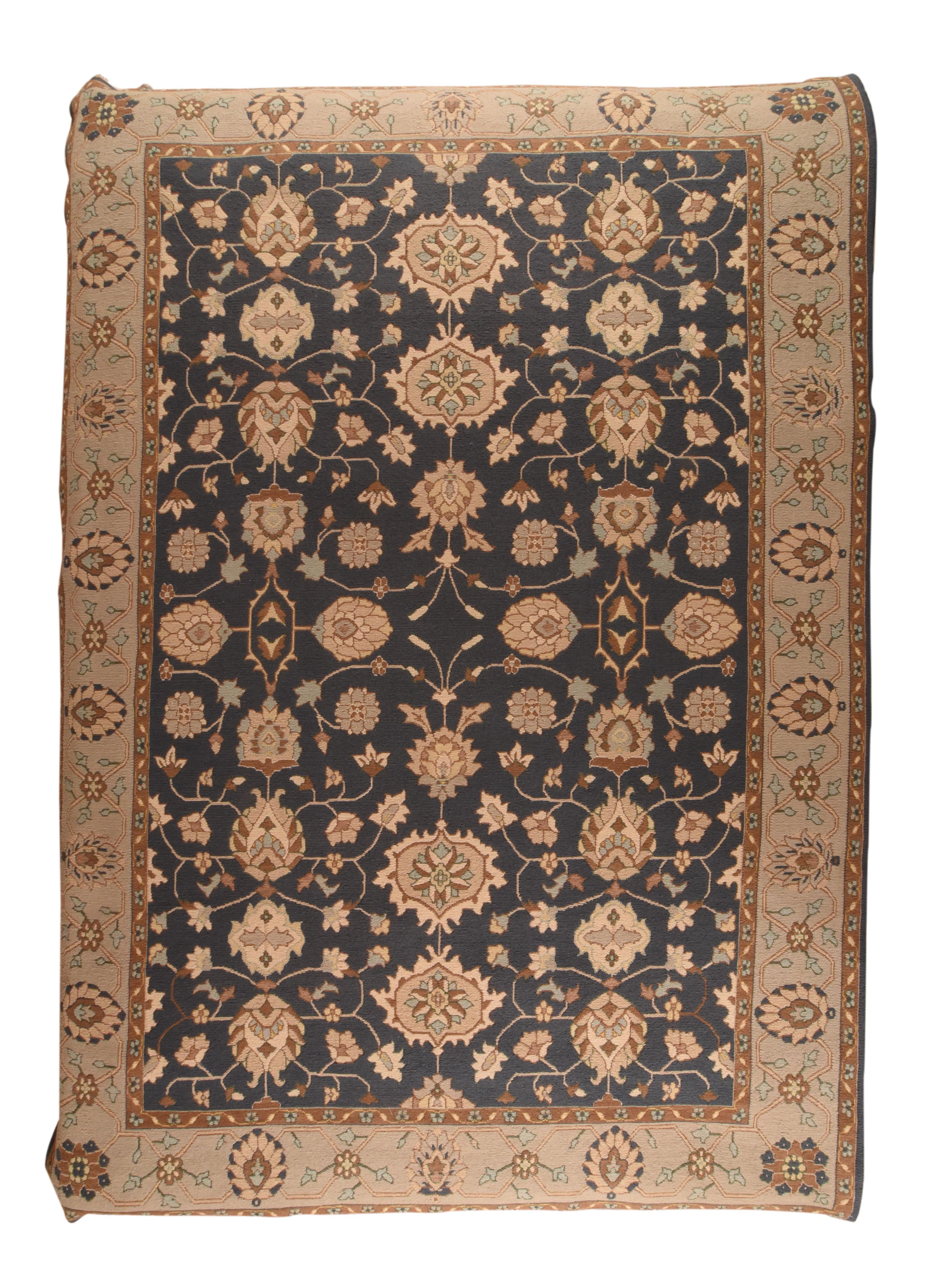 Hand-Knotted Sumak Area Rug For Sale