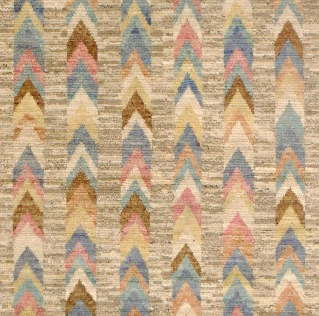 Fine Vintage Swedish Designer Rug 5’1