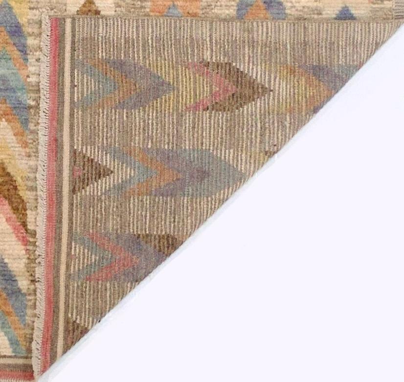 Wool Fine Vintage Swedish Designer Rug 5’1