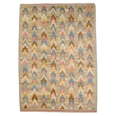 Fine Vintage Swedish Designer Rug 5’1" x 7’3"
