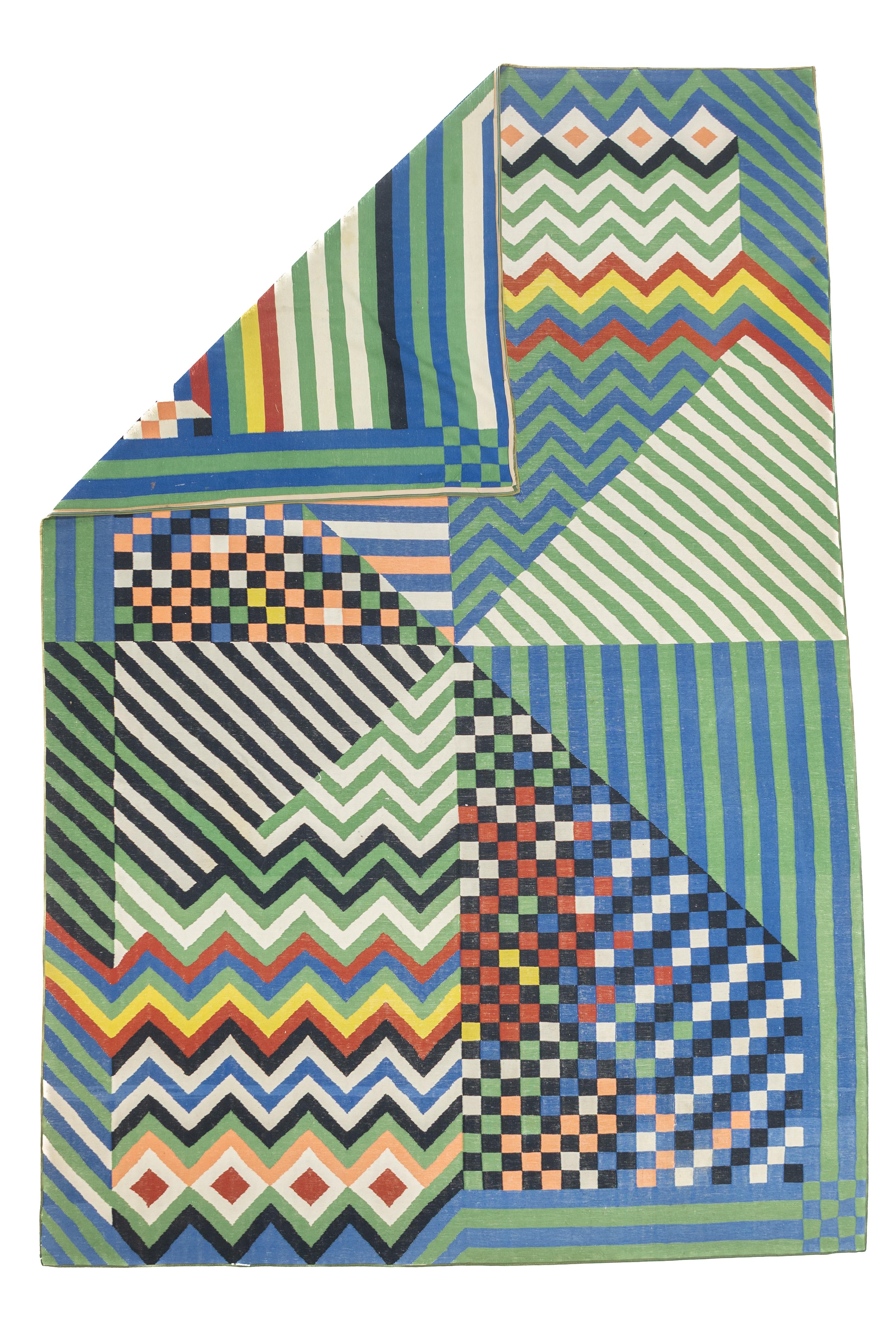Fine Rug & Kilim svedese vintage 10'10
