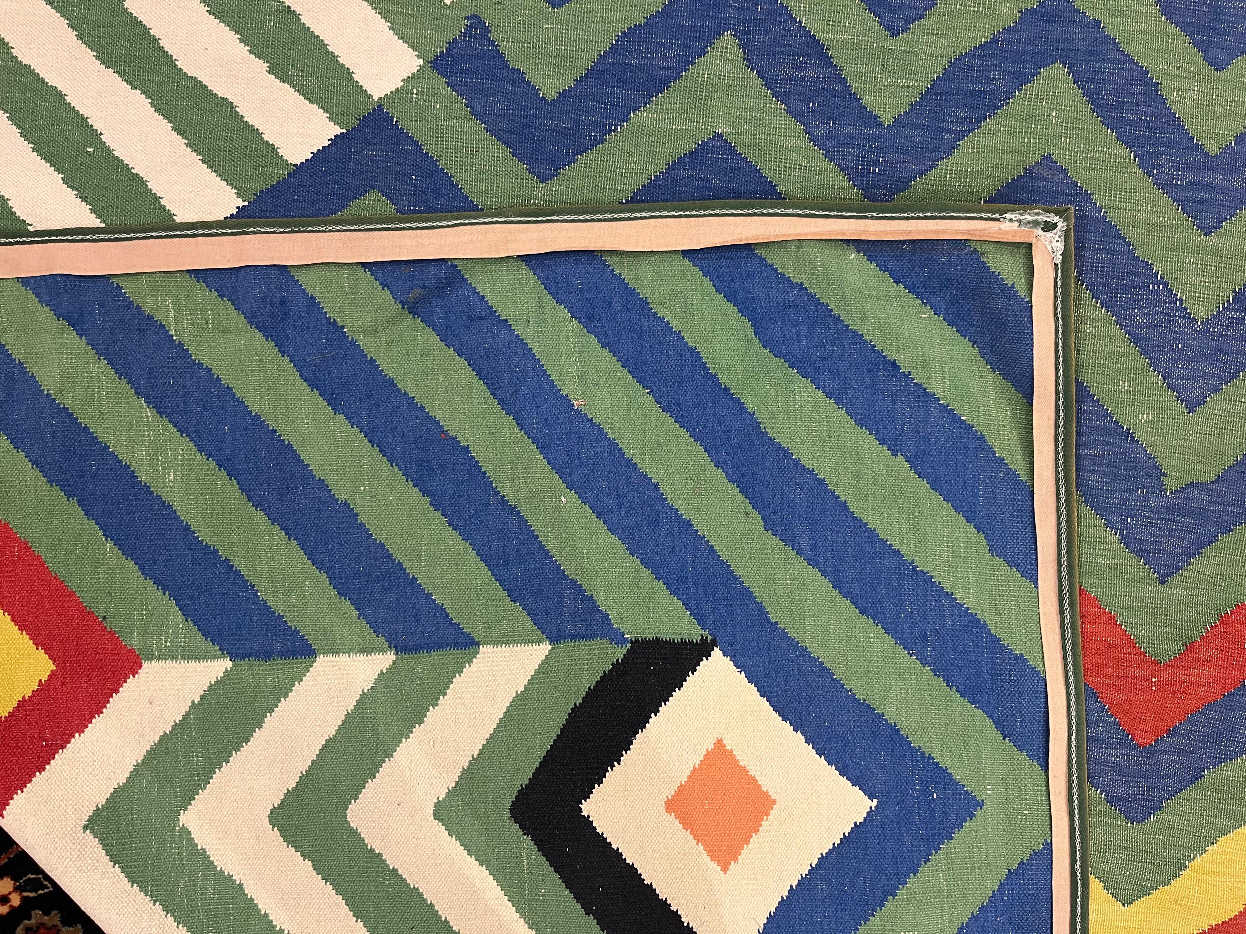 XX secolo Fine Rug & Kilim svedese d'epoca 10'10