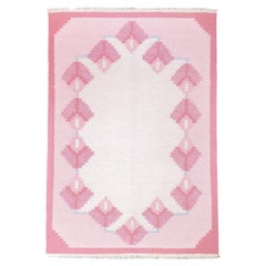 Fine Vintage Swedish Kilim Rug 4'6'' x 6'6''