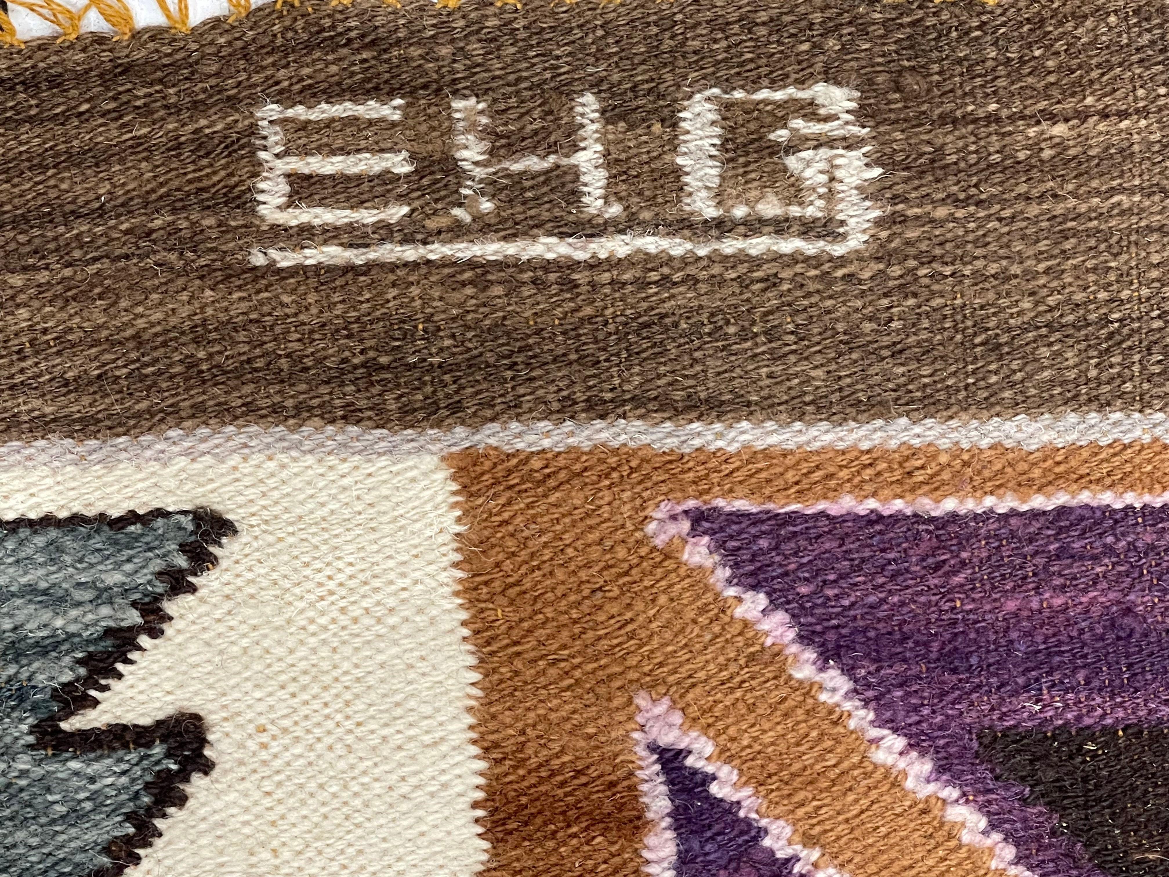 Rug & Kilim suédois en laine 3'7
