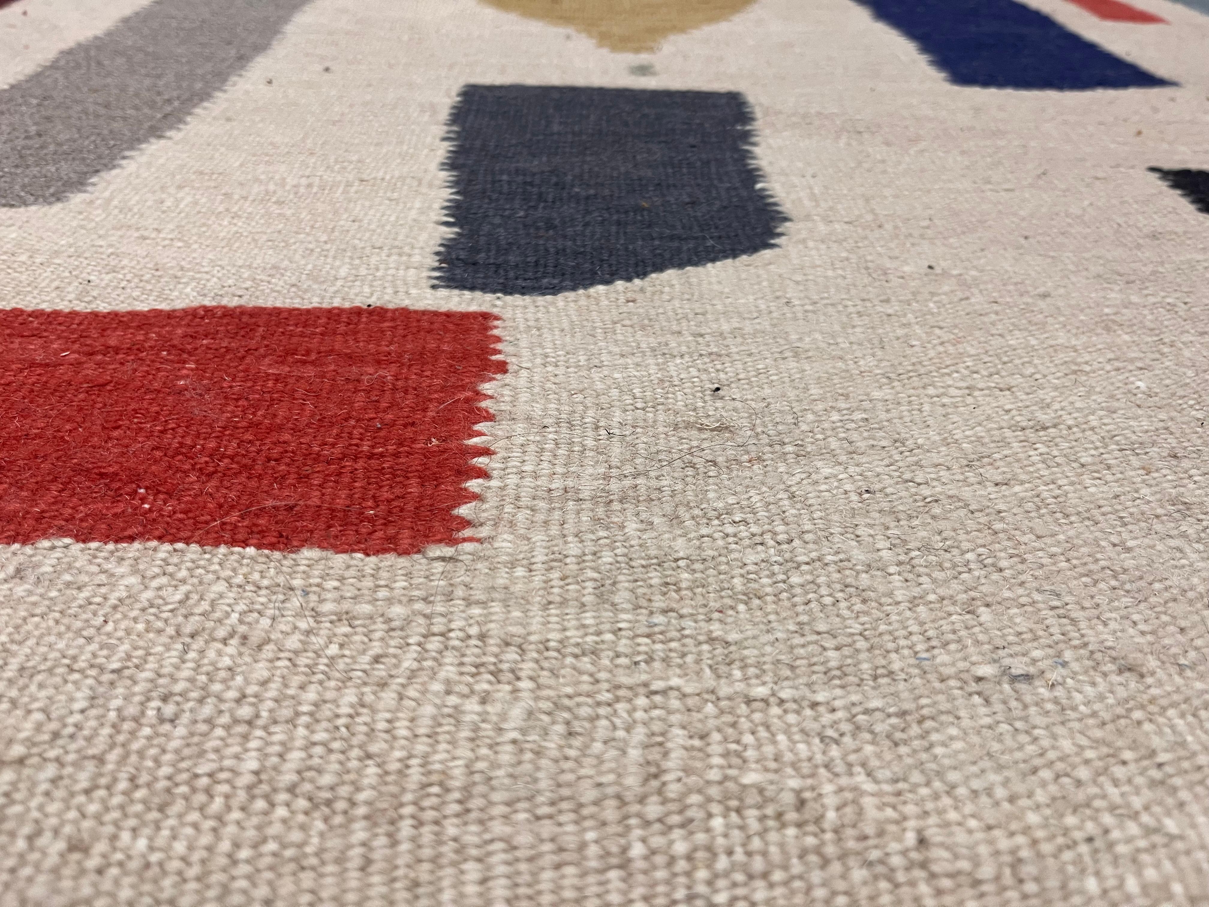 Fine Rug & Kilim svedese vintage in lana 6'1
