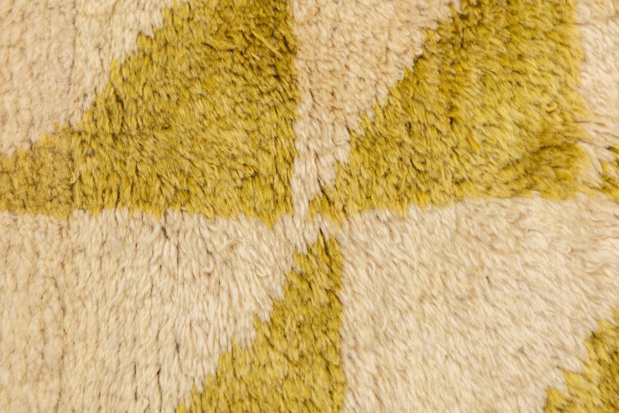 Wool Fine Vintage Swedish Rug 5'4'' x 7'0
