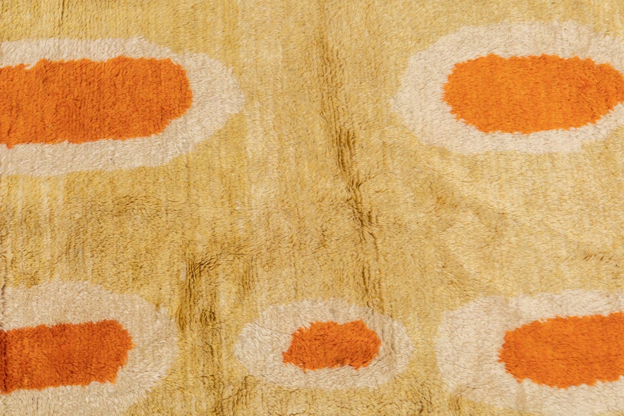 Fine Vintage Swedish Rug 5'4'' x 7'0