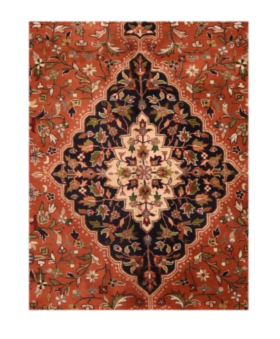 India has had its own rug production for several centuries. Rug weavers from Persia were brought to India and made the first Indian carpets there. Nowadays there is a large production of hand knotted carpets in India, which is inferior in quality to