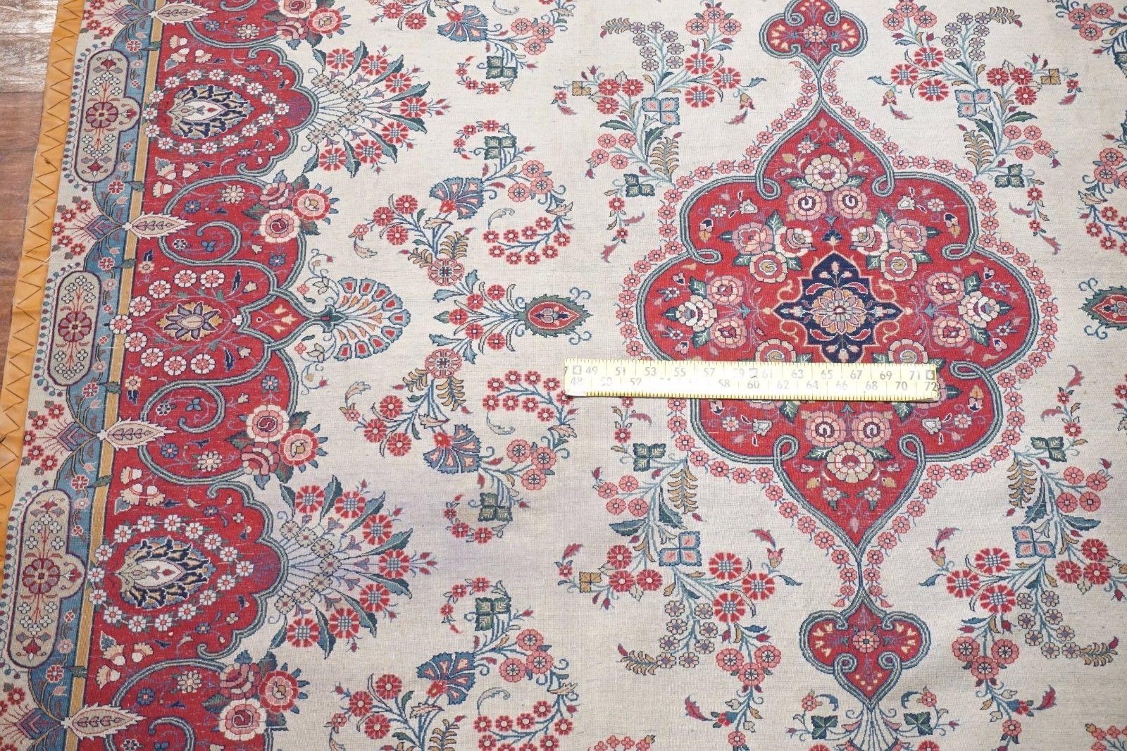 Hand-Knotted Fine Vintage Tabriz Rug, circa 1970 For Sale