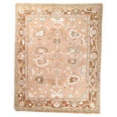 Used Turkish Oushak Area Rug