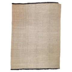 Fine laine turque Oushak vintage  Tapis 7'0" x 9'3''