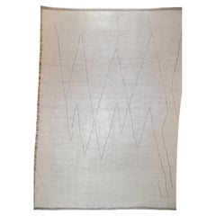 Fine Vintage Turkish Oushak Wool Rug 8'11'' x 11'9''