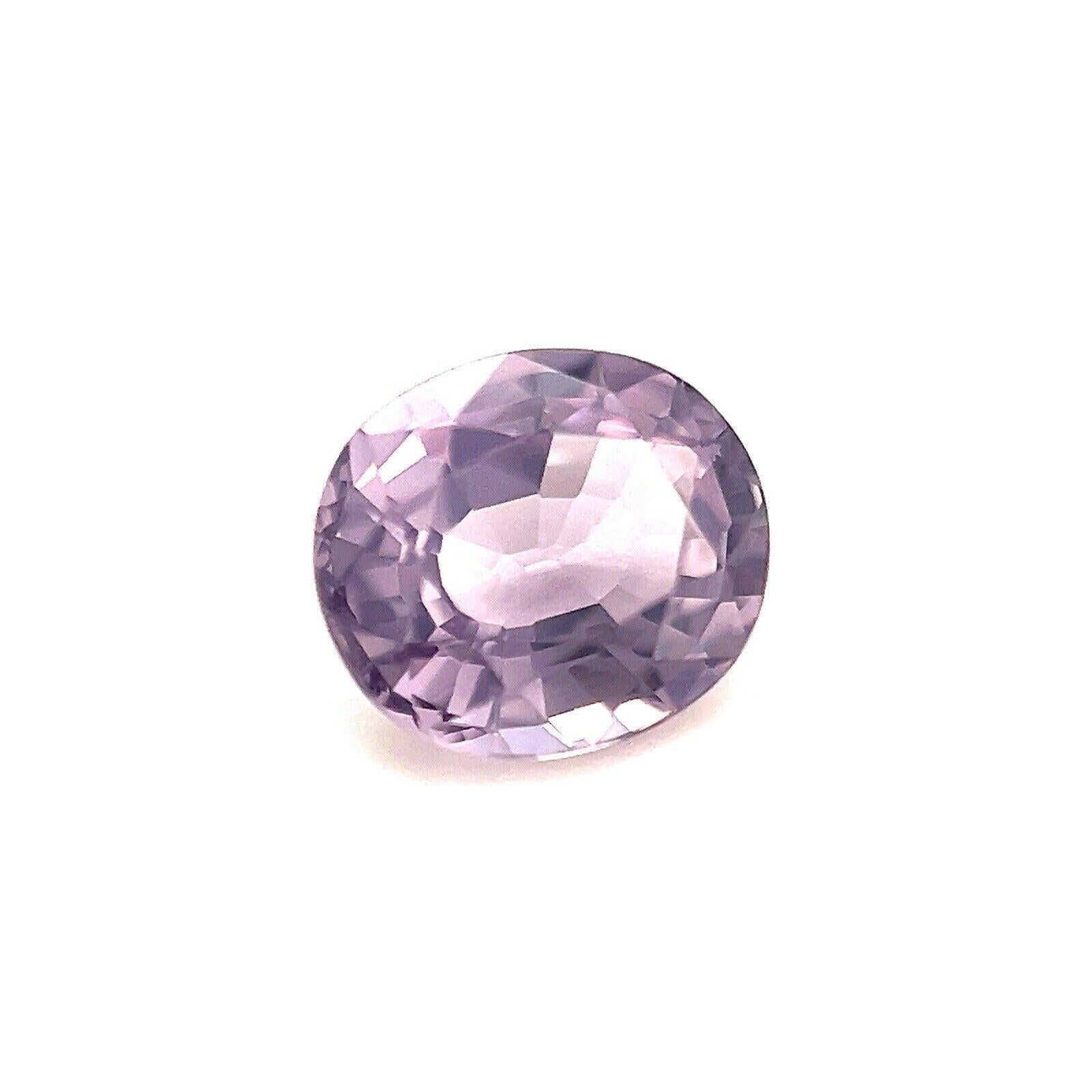 Fine Violet Purple Spinel 1.47ct Oval Cut Rare Gemstone 7.3x6.4mm Loose Gem

Fine Natural Purple Spinel Gemstone.
Rare spinel with a fine bright purple colour and excellent clarity. Totally untreated and unheated. Has an excellent oval cut measuring