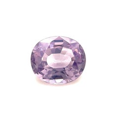 Feiner violetter lila Spinell 1,47ct Ovalschliff Seltener Edelstein Loser Edelstein